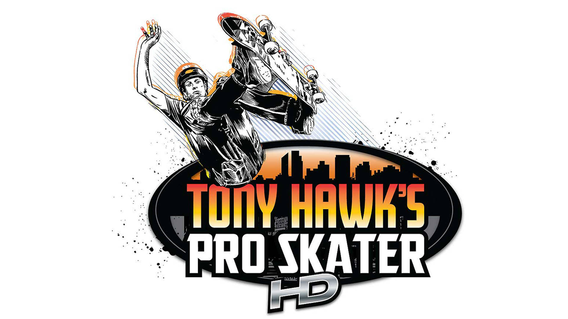 iPad Pro Tony Hawk's Pro Skater HD Logo Bakgrunner