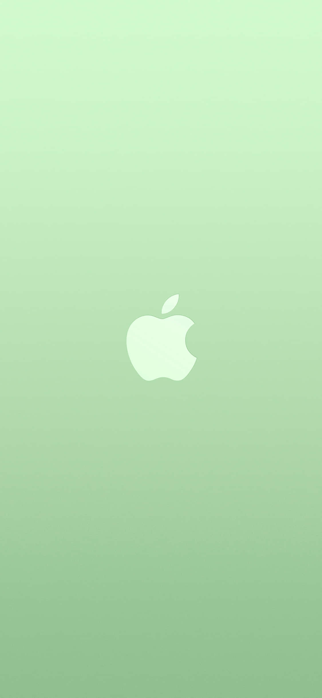 iPhone 11 Apple-logo grønn bakgrunn Bakgrunner