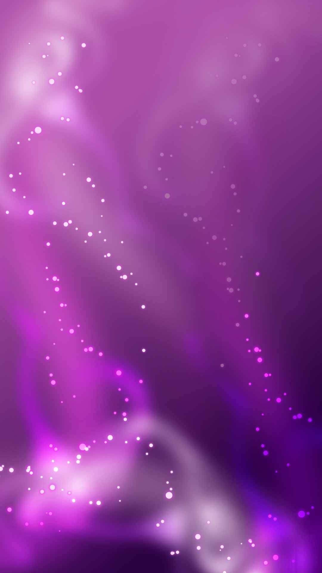 iPhone 11 Lilla Glitterstorm Bakgrunner