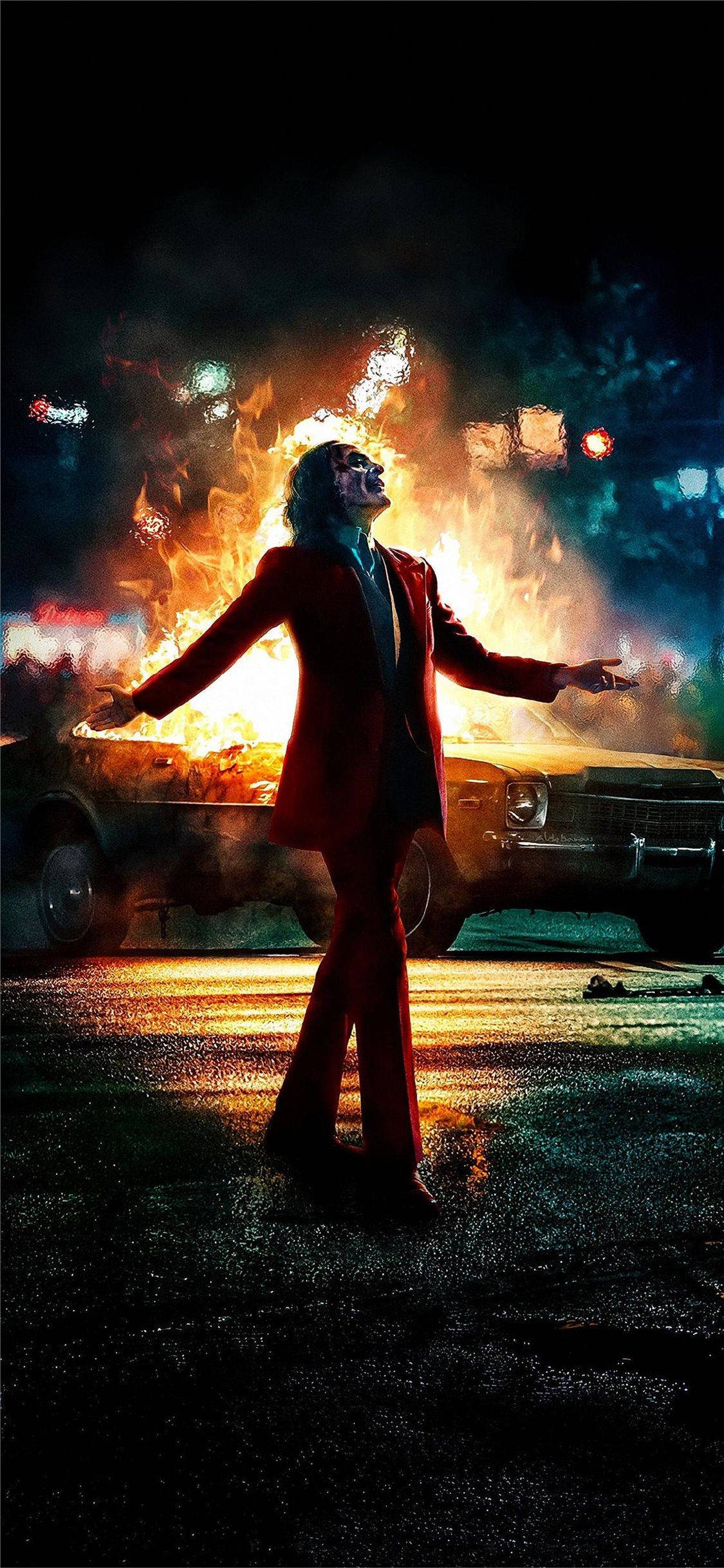 iPhone 11 Pro Max Joker film Bakgrunner