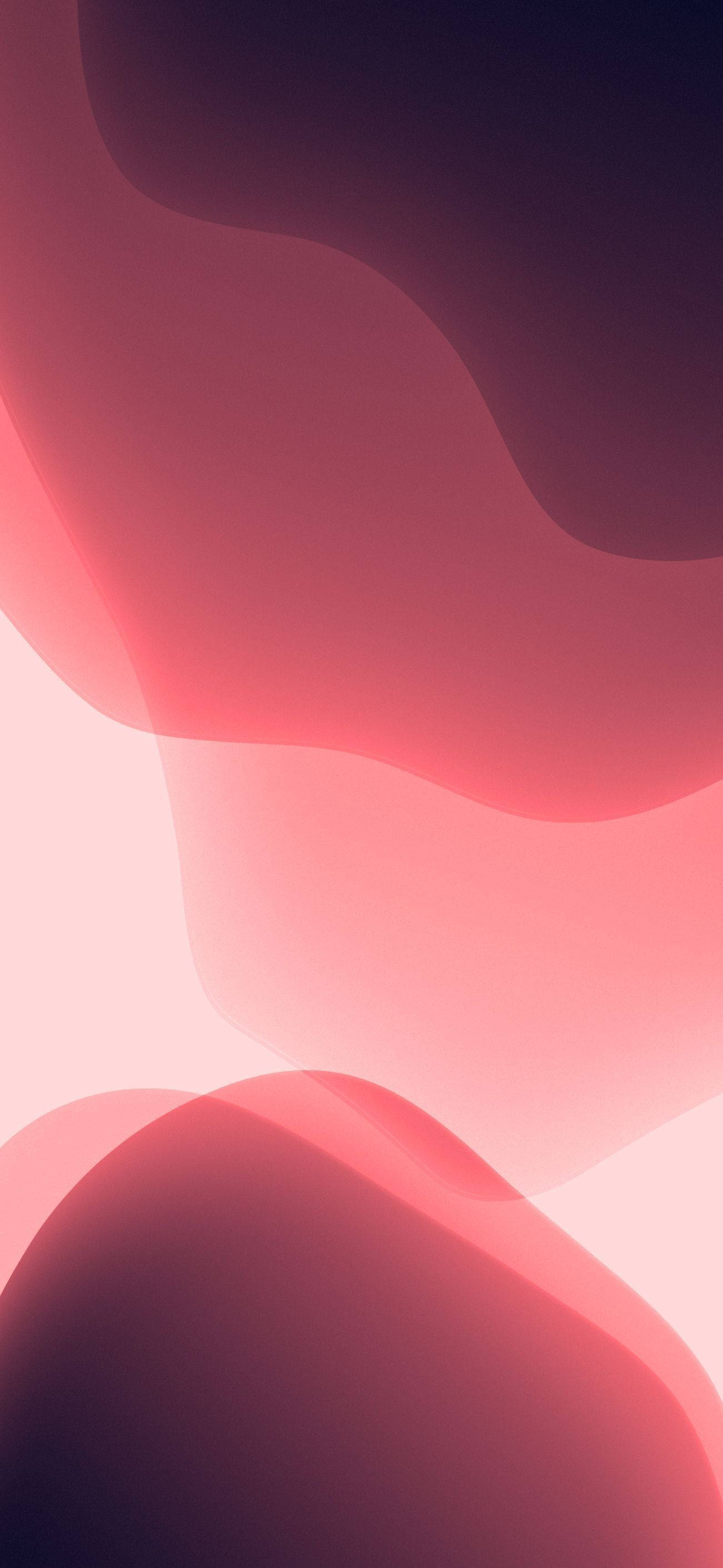 iPhone 13 iOS Rosa Abstrakt Bakgrunner