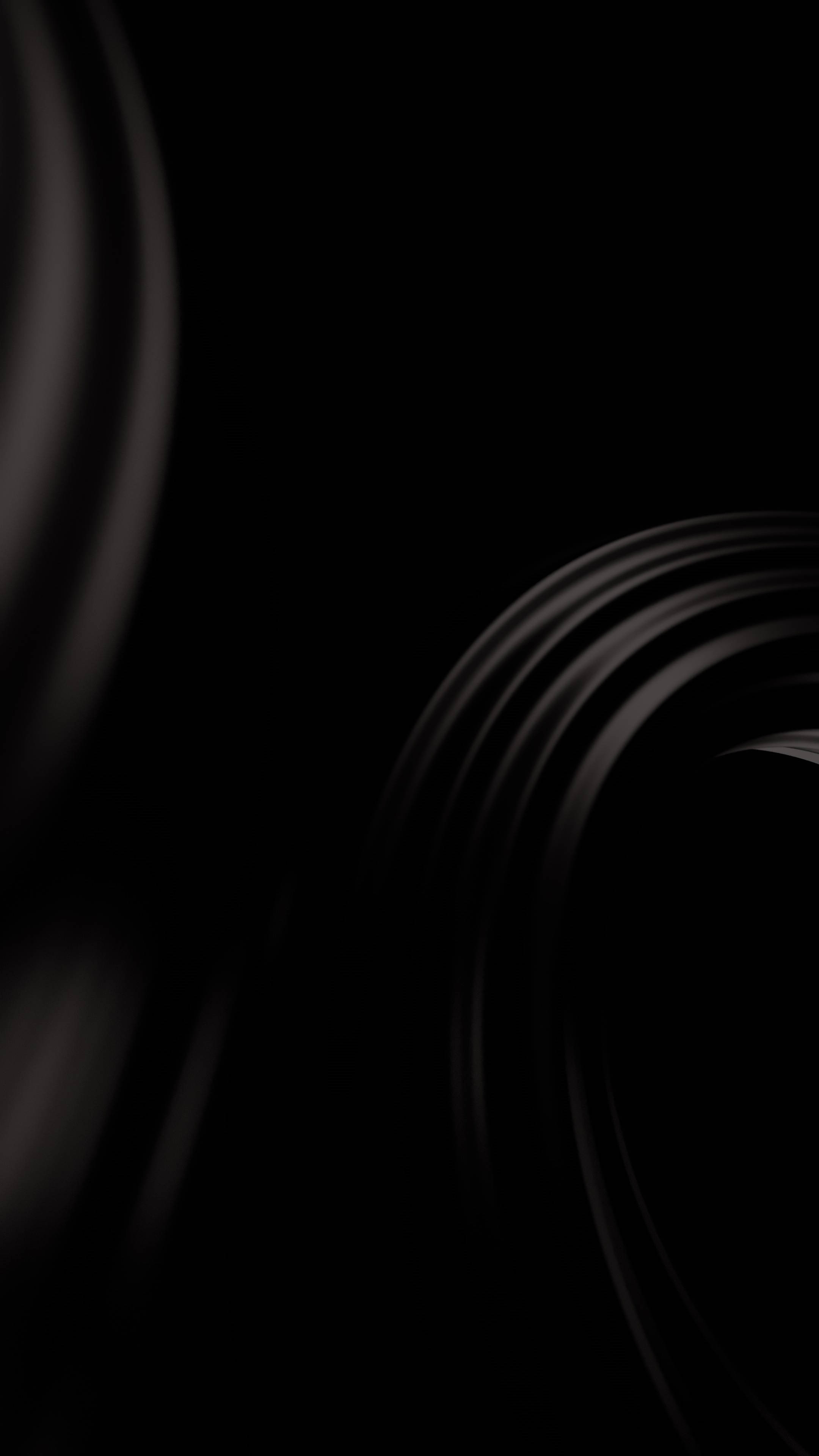 iPhone 13 Svart Spiral Bakgrunner