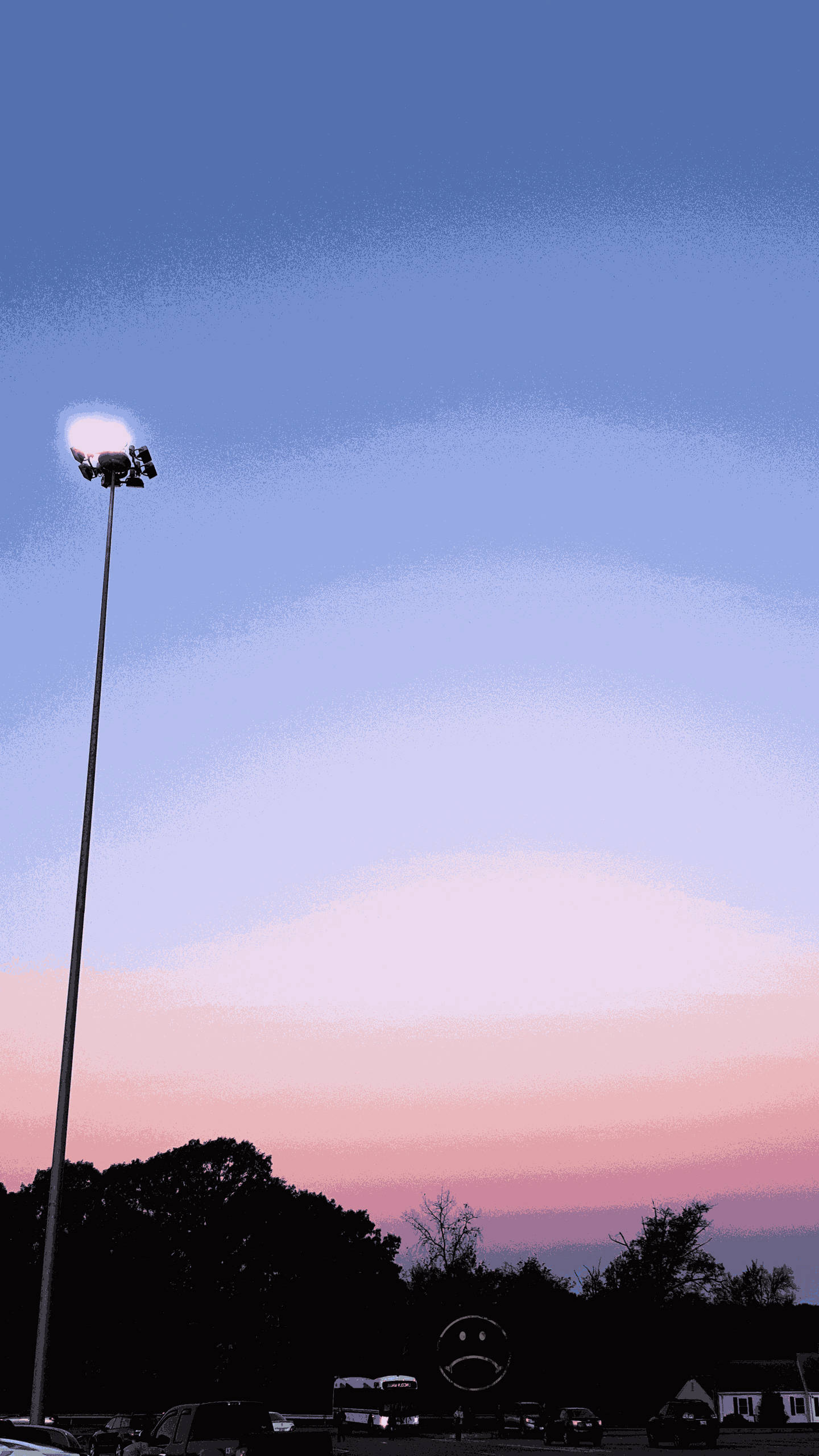 iPhone Rosa Estetiske Gater Bakgrunner