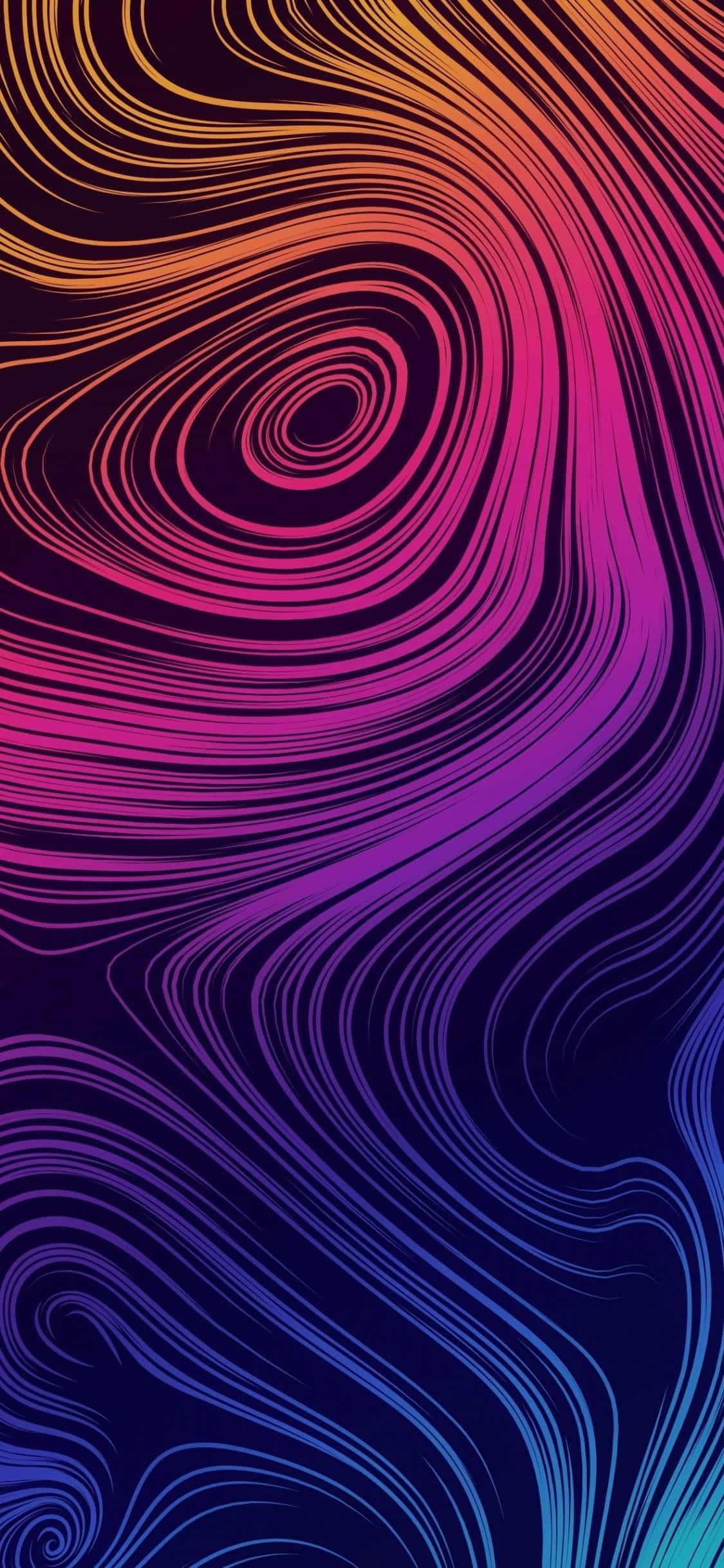 iPhone X Abstrakte Virvler Bakgrunner
