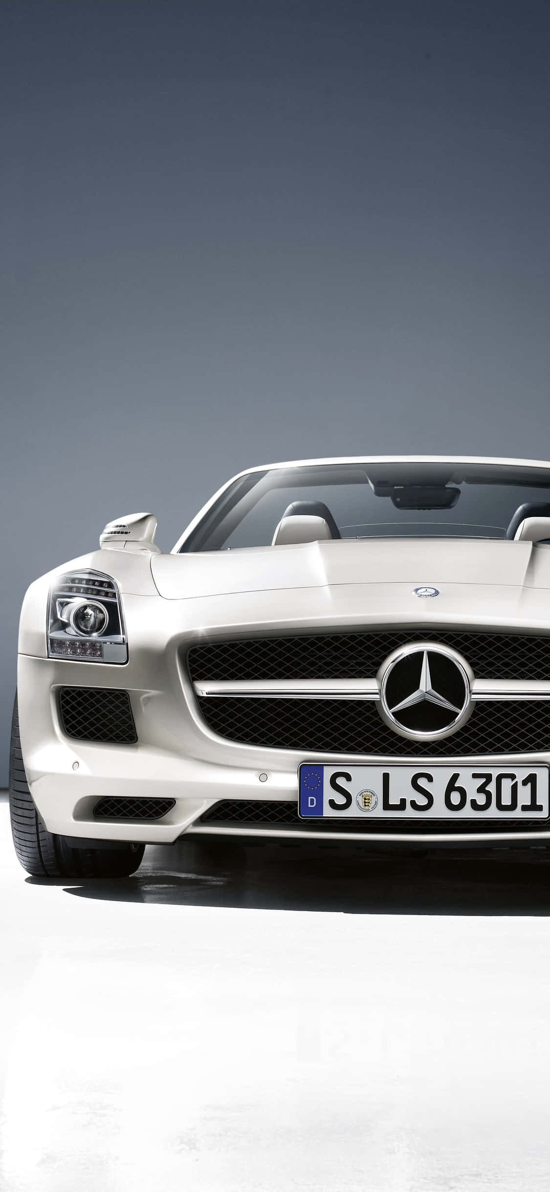 iPhone X Amg Gt-r Bakgrunn Hvit SLS AMG Bakgrunner