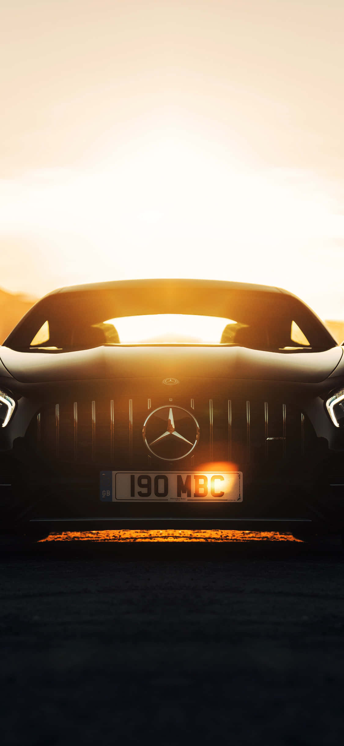 iPhone X Amg Gt-r Bakgrunn I Sollys Bakgrunner