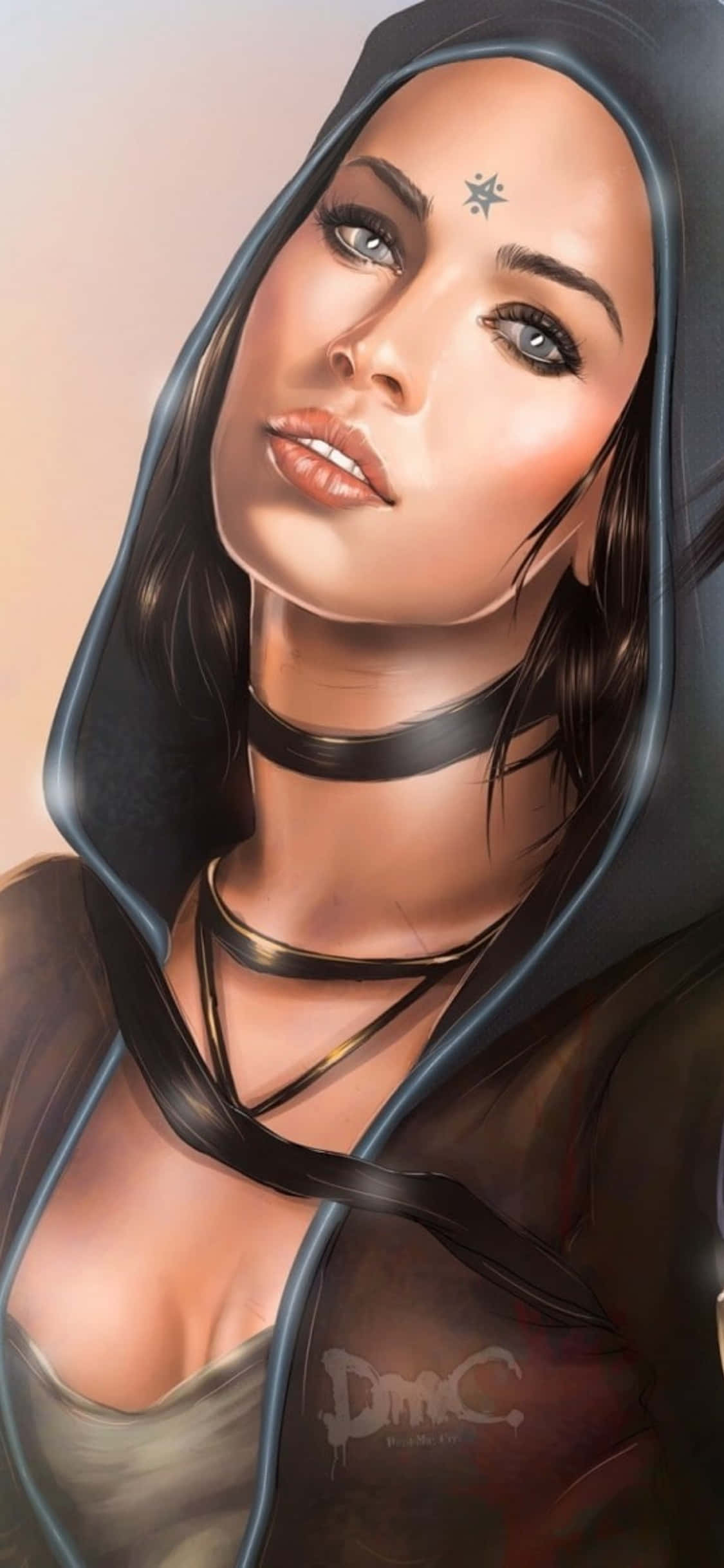 iPhone X Bioshock Infinite Bakgrunn Kat of DMC Bakgrunner