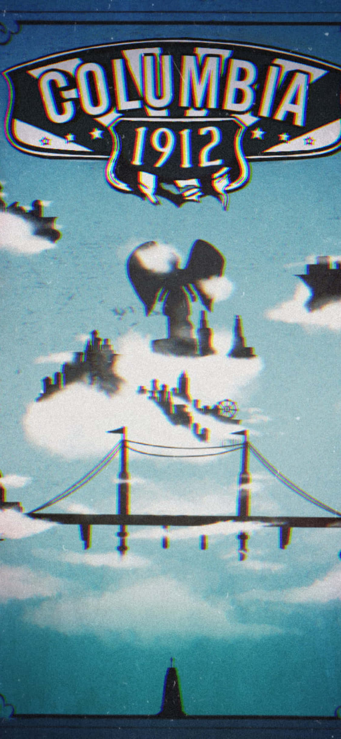 iPhone X Bioshock Infinite Bakgrunn Columbia 1912 Bakgrunner