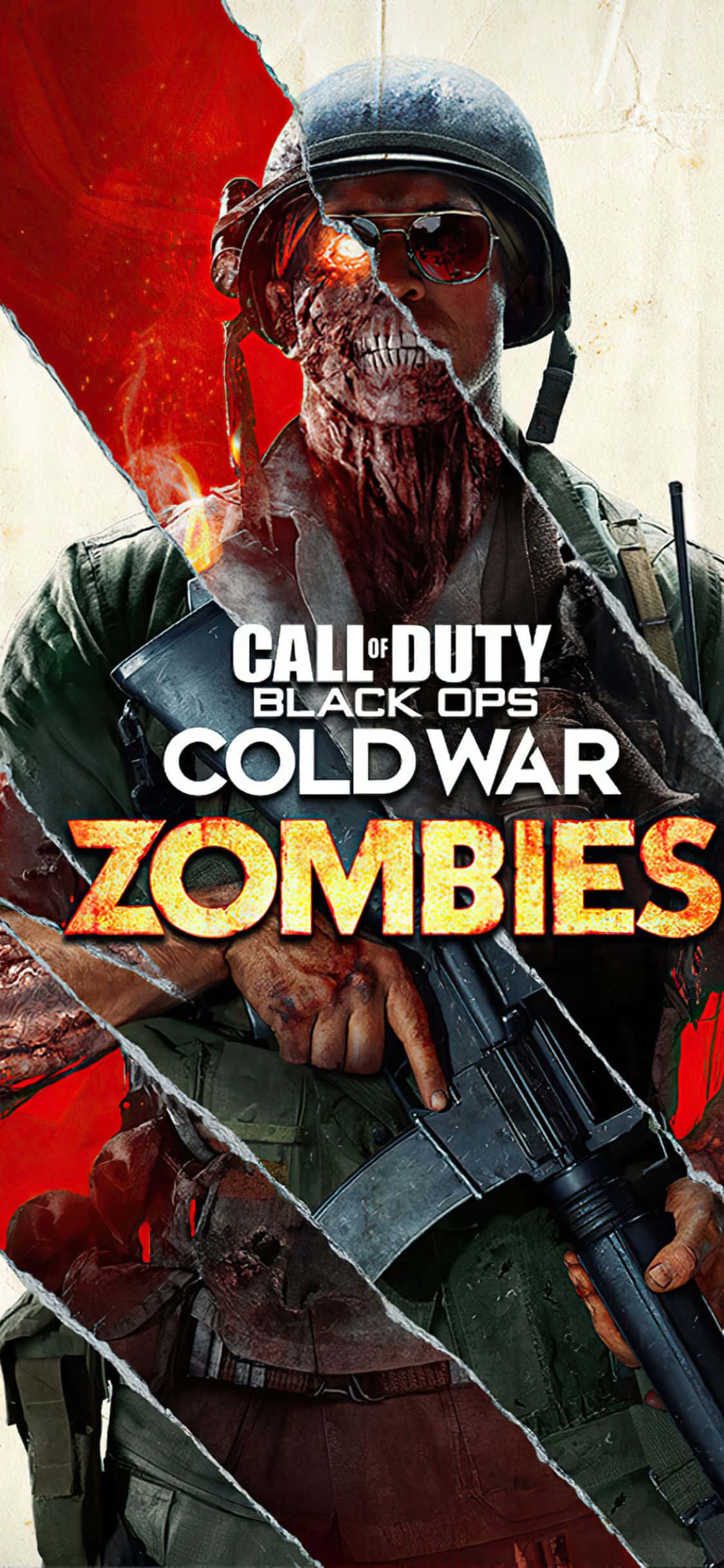 iPhone X Call Of Duty Black Ops Cold War Bakgrunn Zombies-modus Bakgrunner