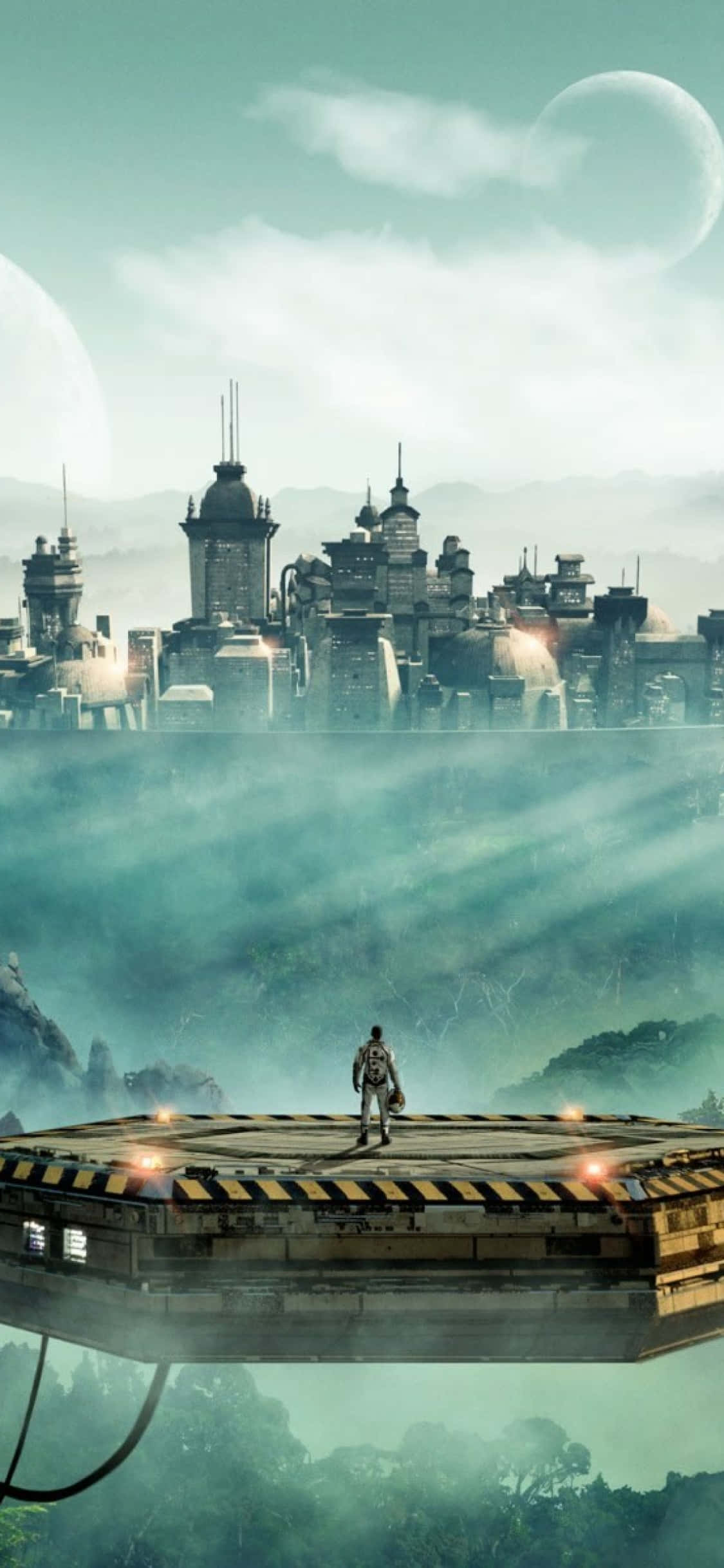 iPhone X Civilization Beyond Earth Bakgrunn Flytende Bakgrunner