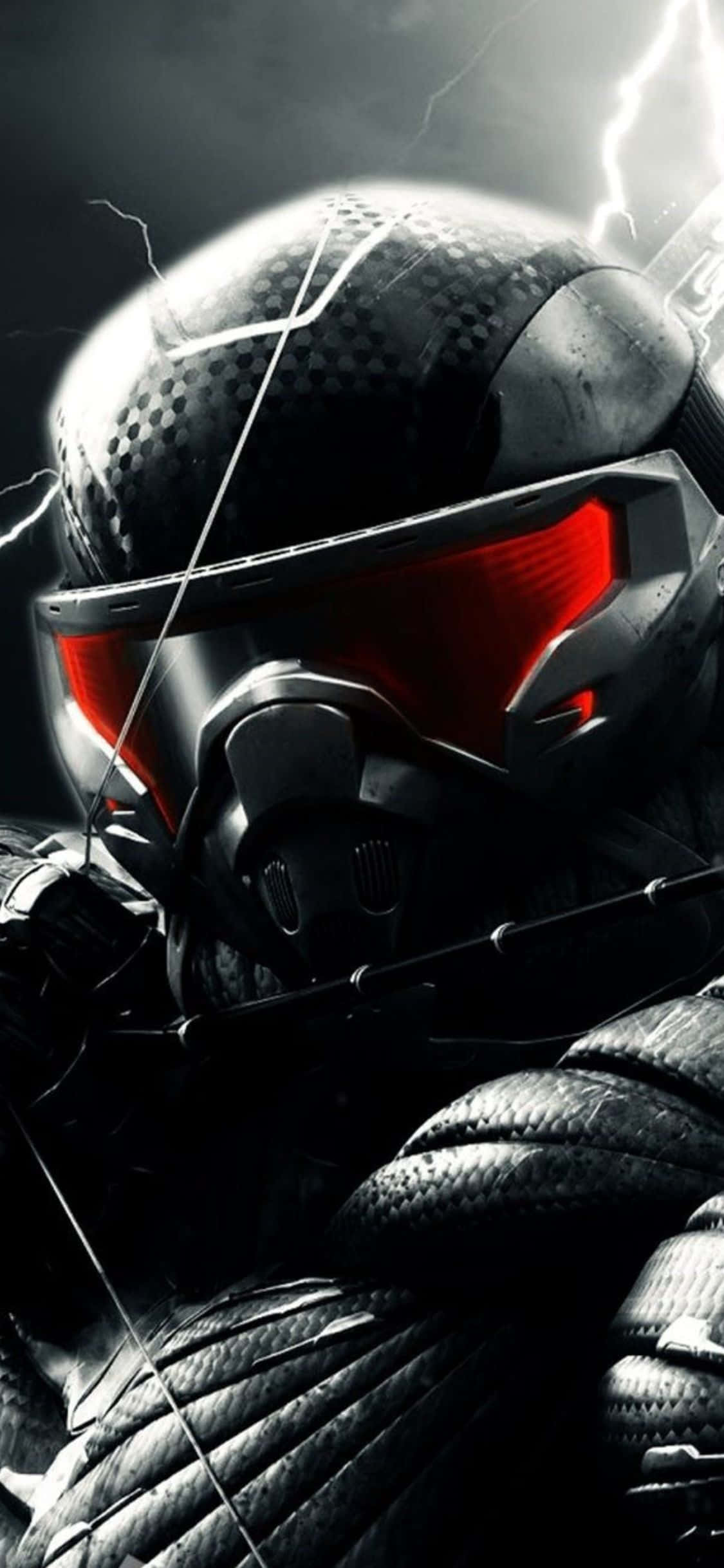 iPhone X Crysis 3 Nærbilde Bakgrunn Bakgrunner