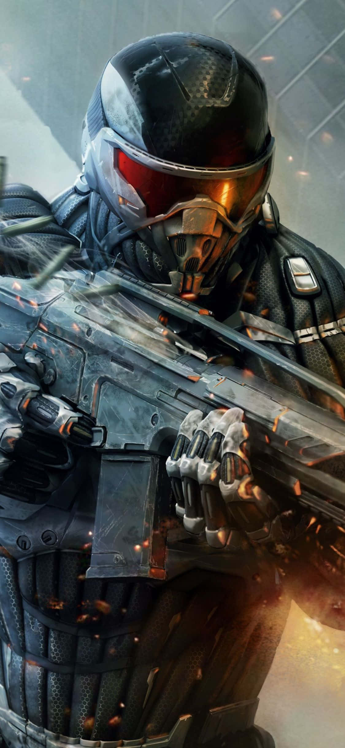 iPhone X Crysis 3 Alcatraz Bakgrunn Bakgrunner