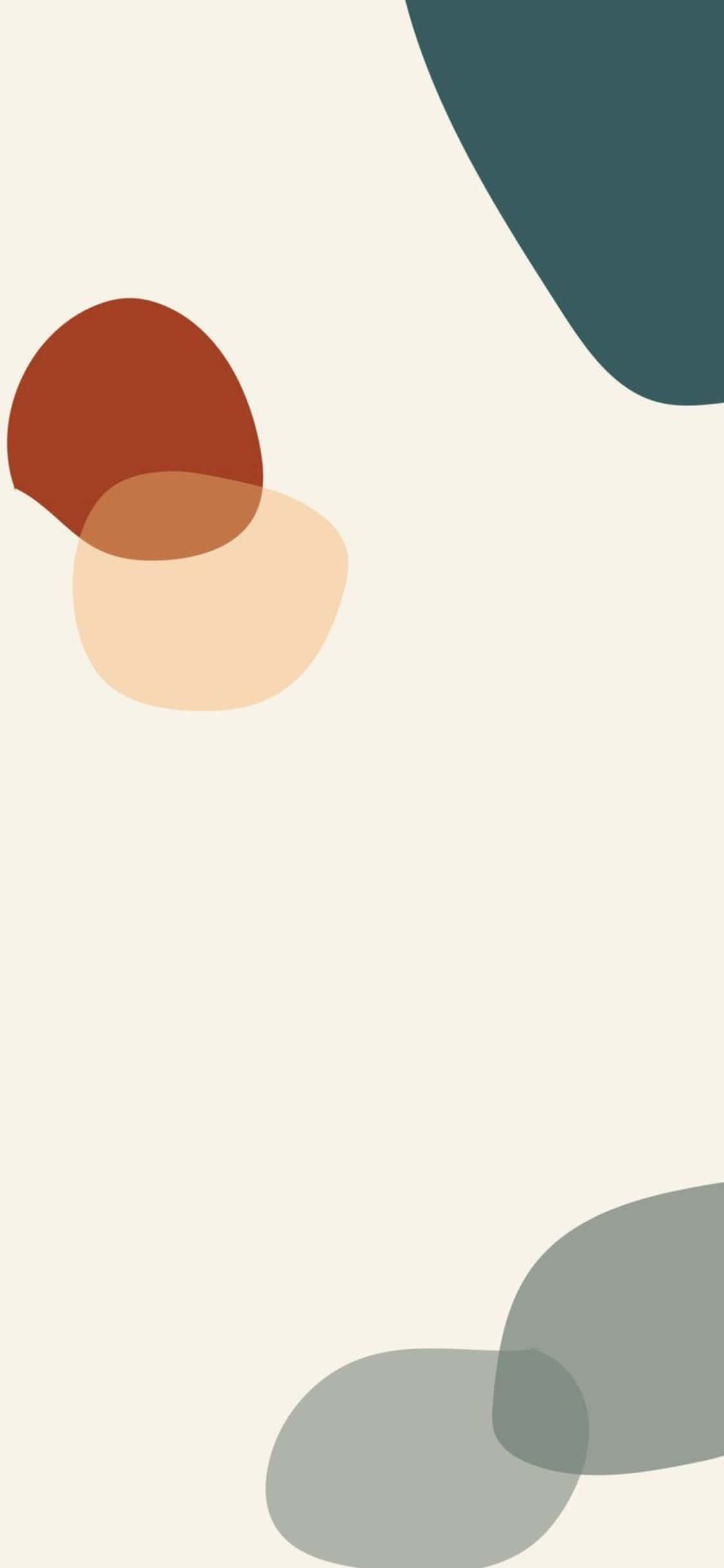 iPhone X delikat minimalistisk og estetisk bakgrunnsbilde Bakgrunner