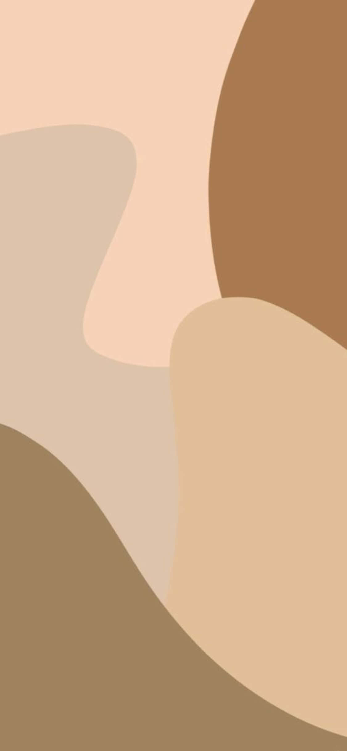 iPhone X Estetisk Minimalistisk Beige Brun Bakgrunn Bakgrunner
