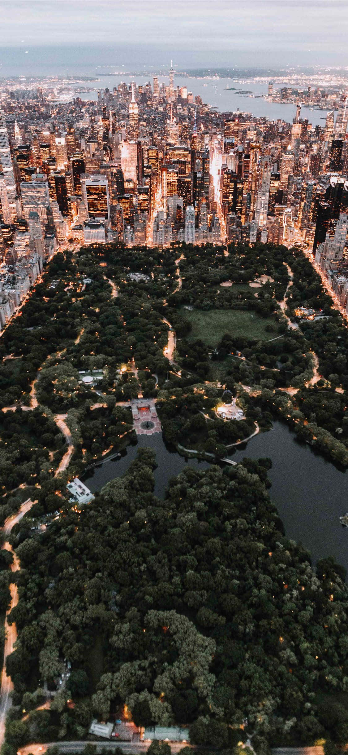 iPhone X i hjertet av New York Bakgrunner