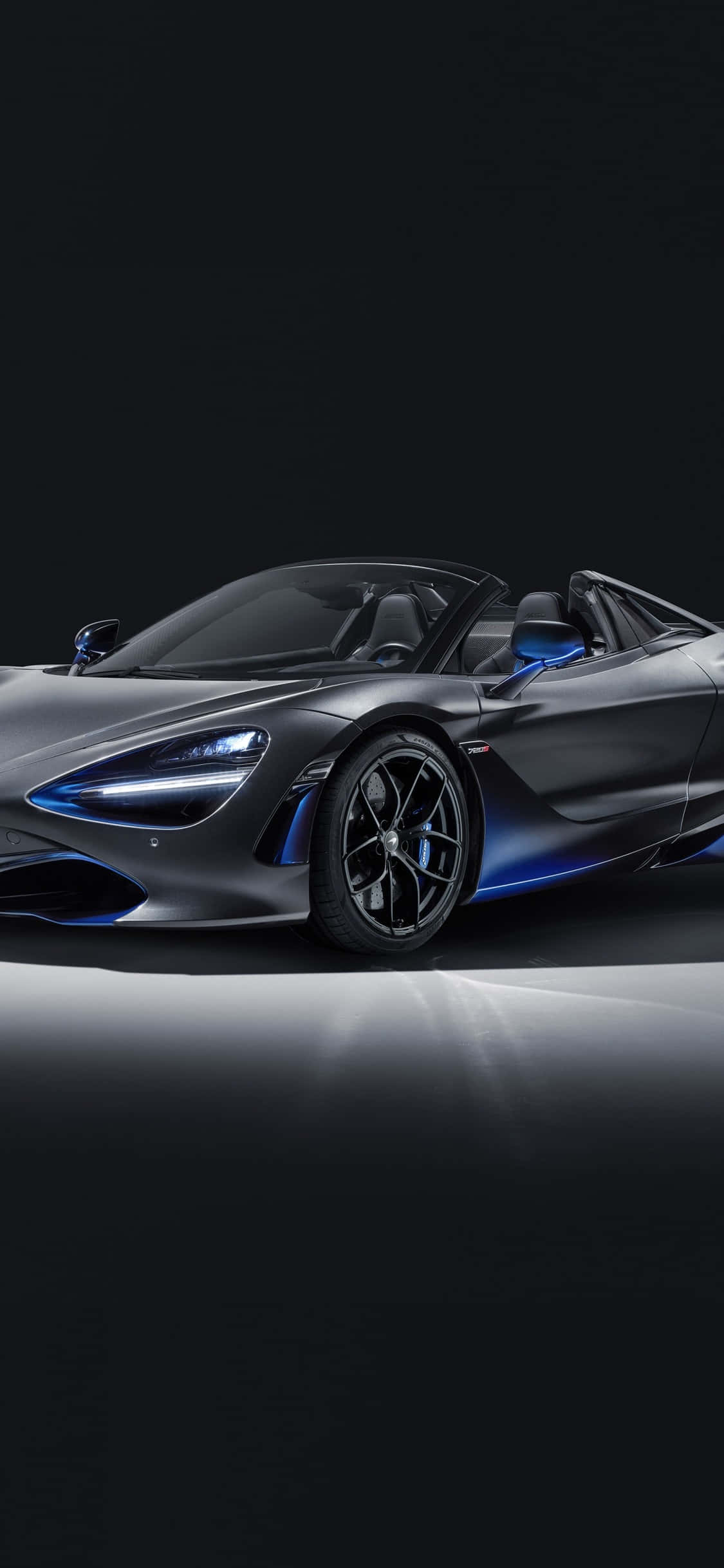 iPhone X Mclaren 720s Skalamodell Bakgrunn Bakgrunner