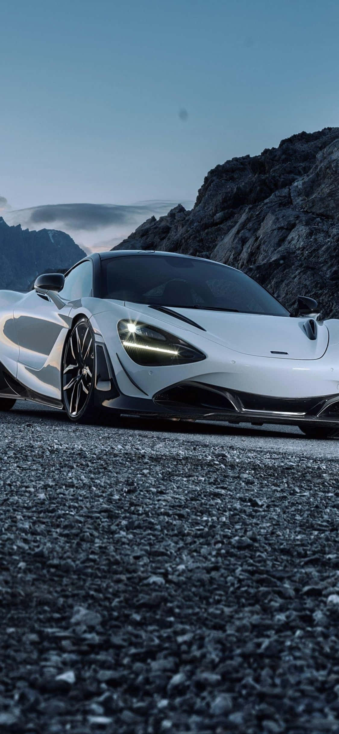 iPhone X Mclaren 720s Vei Bakgrunn Bakgrunner