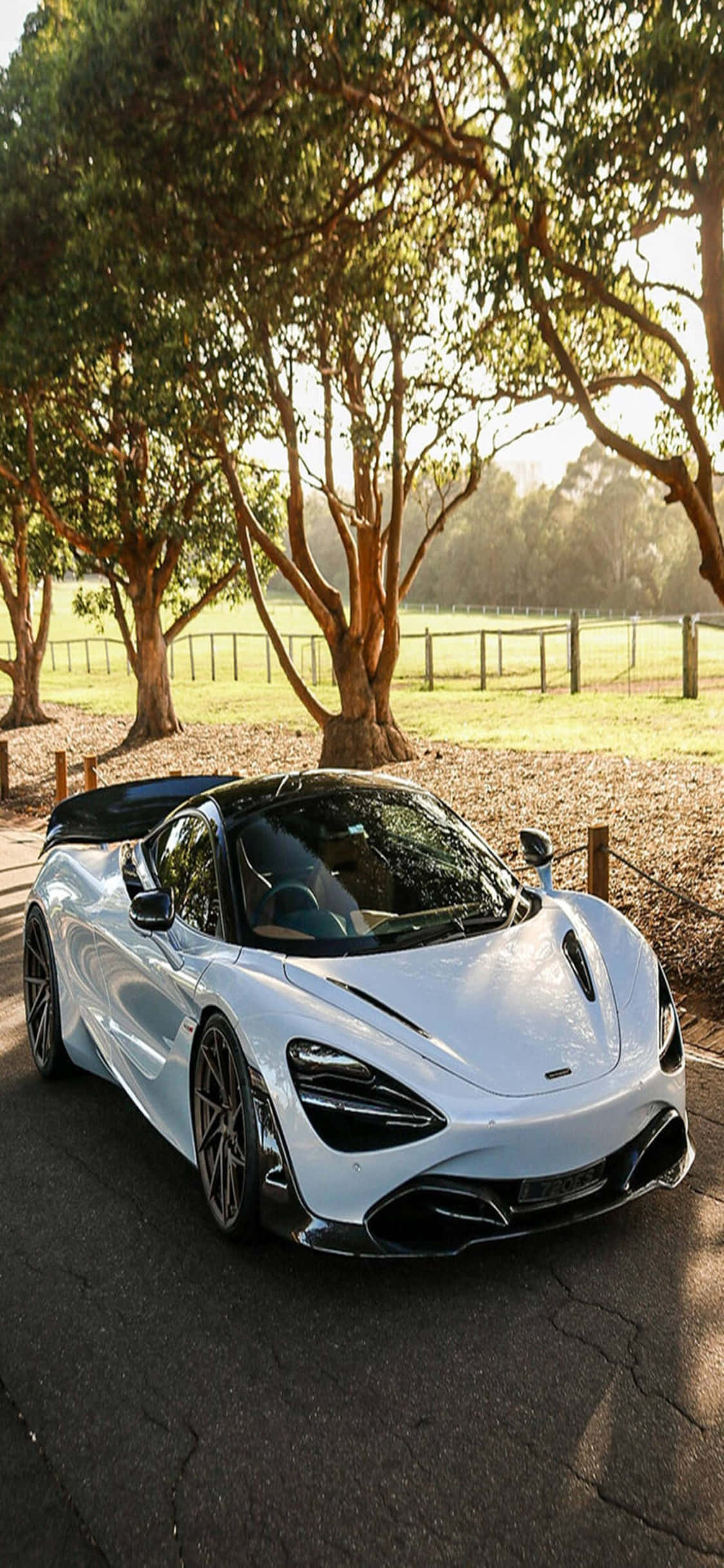 iPhone X Mclaren 720s Lund Bakgrunn Bakgrunner
