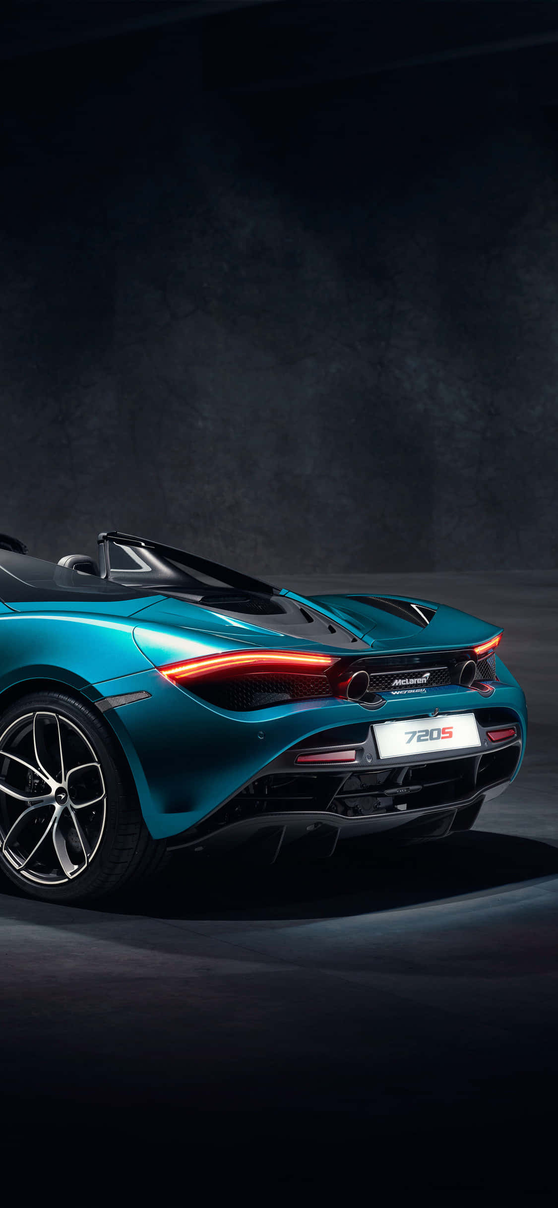iPhone X Mclaren 720s Spider Pista Bakgrunn Bakgrunner