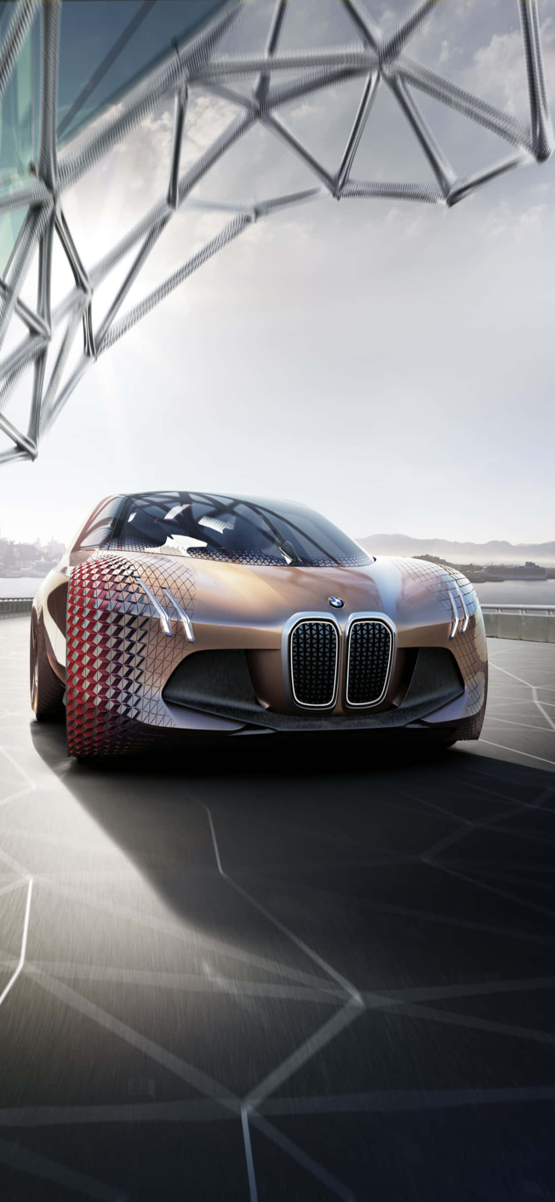 iPhone X med en BMW i bakgrunnen står som det perfekte eksempelet på luksus og luksuriøs livsstil. Bakgrunner