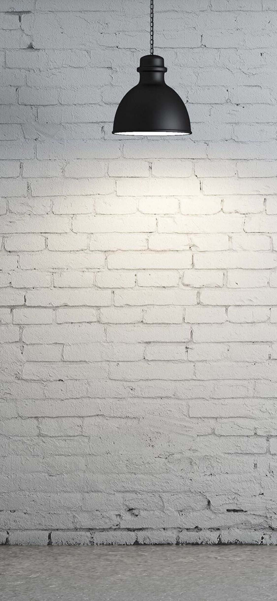 iPhone X Minimal Hvit Murvegg Bakgrunn Bakgrunner