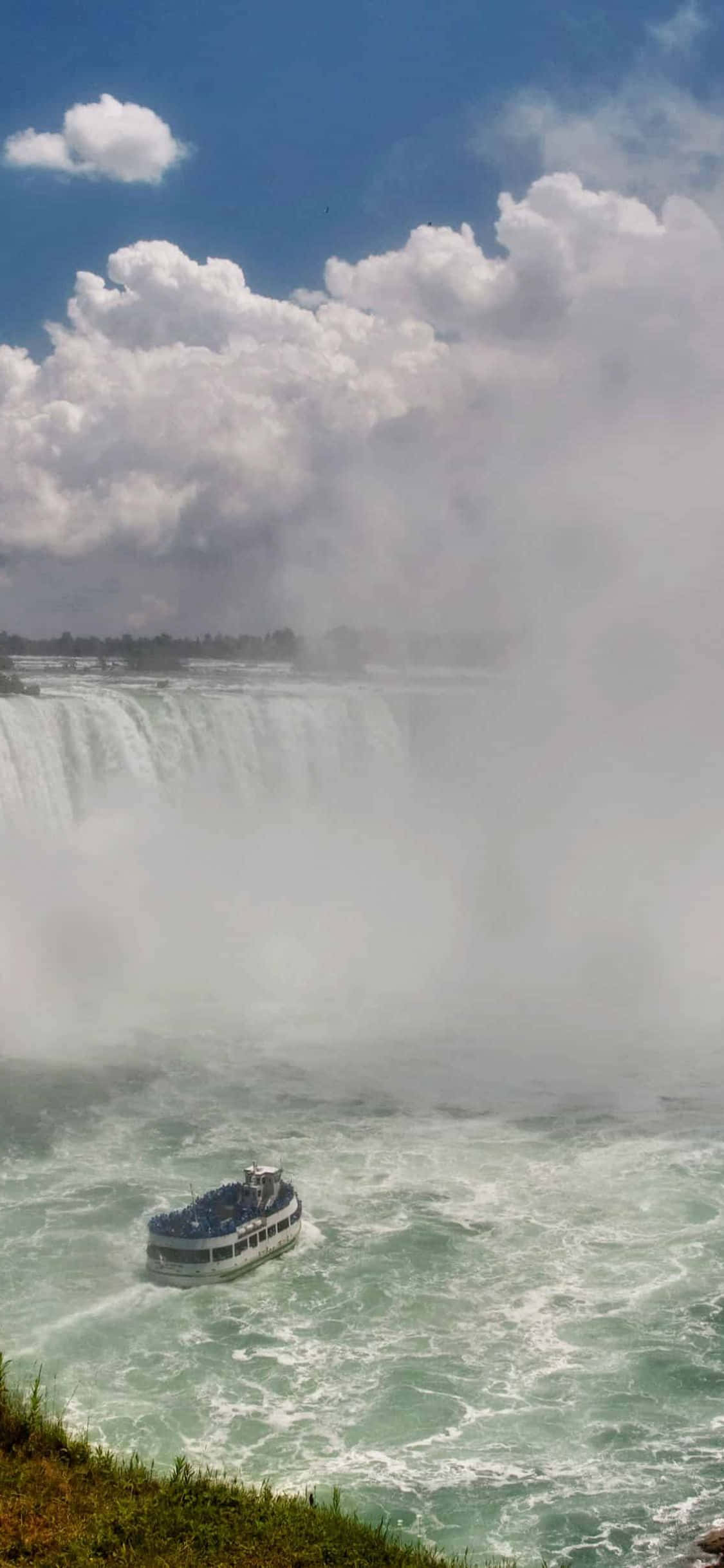 iPhone X Ontario Niagara Falls Bakgrunn Bakgrunner