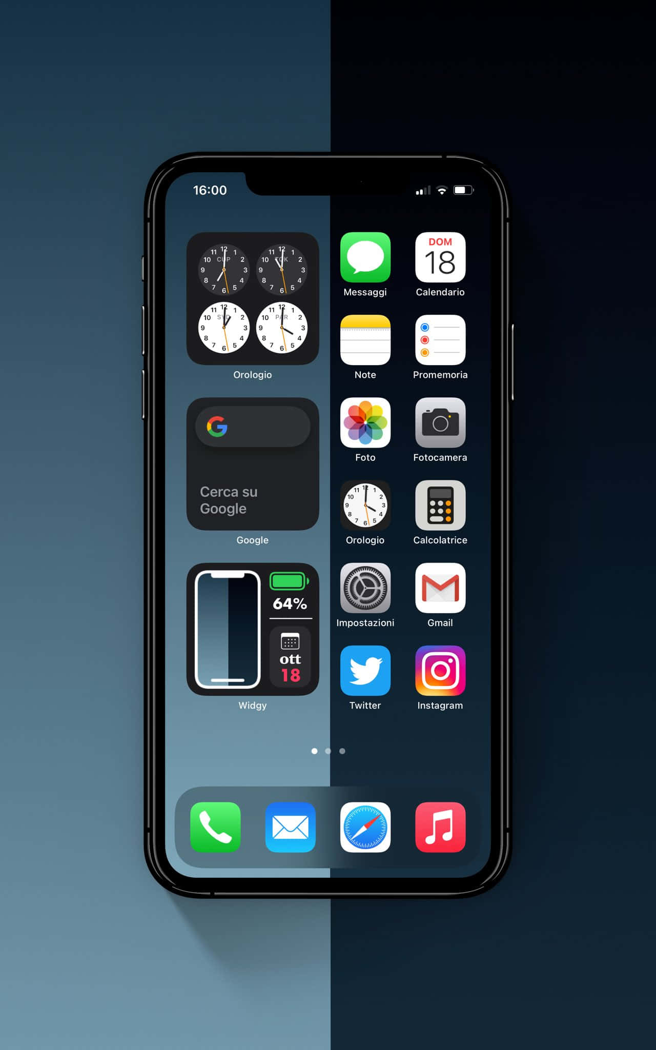 iPhone x psd mockup Bakgrunner