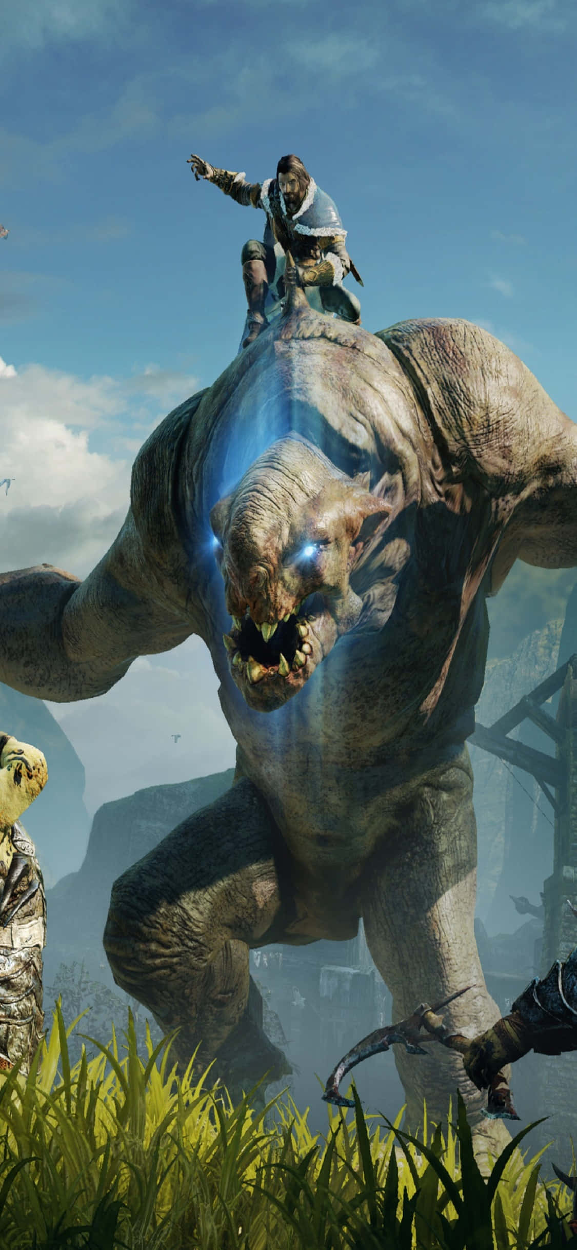iPhone X Shadow Of Mordor Bakgrunn Talion Bakgrunner