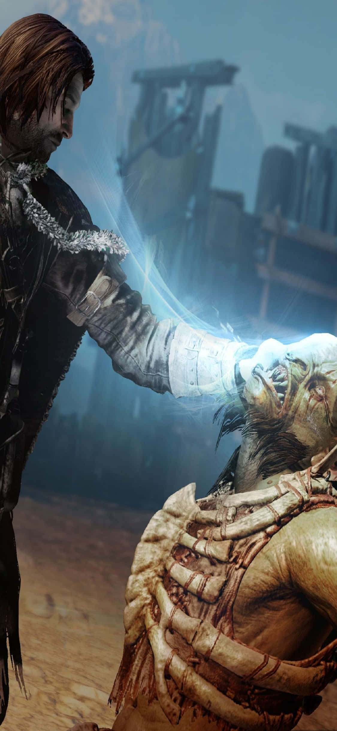 iPhone X Shadow Of Mordor Bakgrunn Talion Bakgrunner