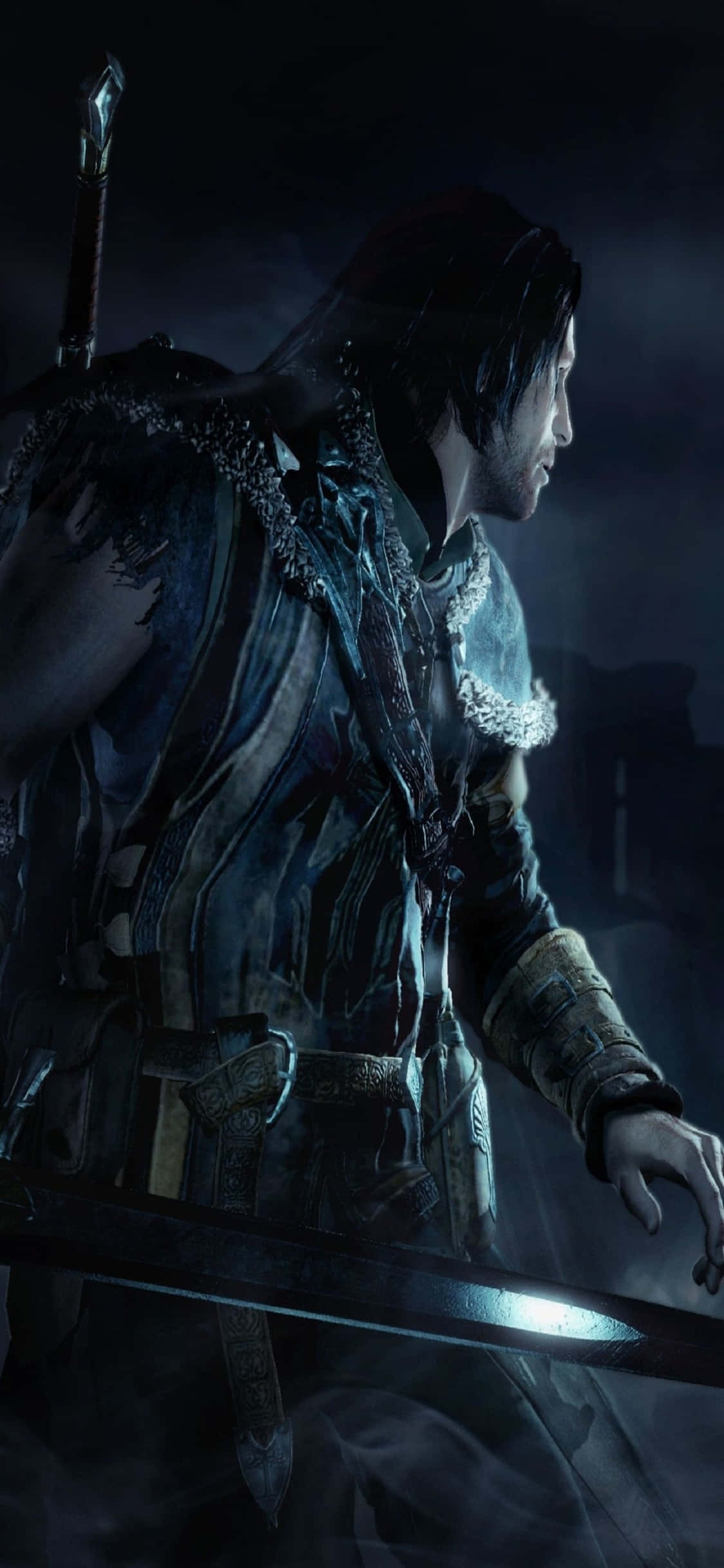 iPhone X Shadow Of Mordor Bakgrunn Talion Bakgrunner