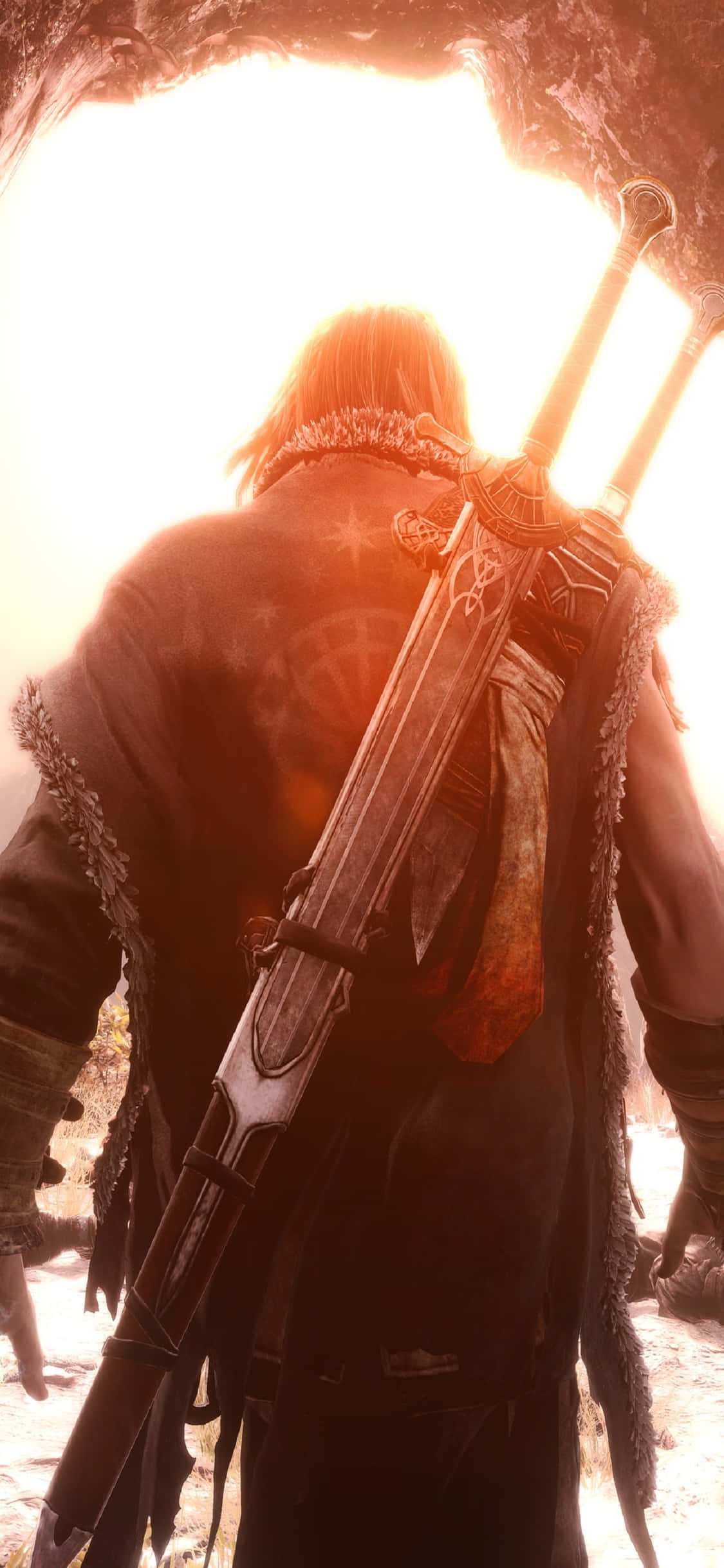 iPhone X Shadow Of Mordor Bakgrunn Talion Bakgrunner