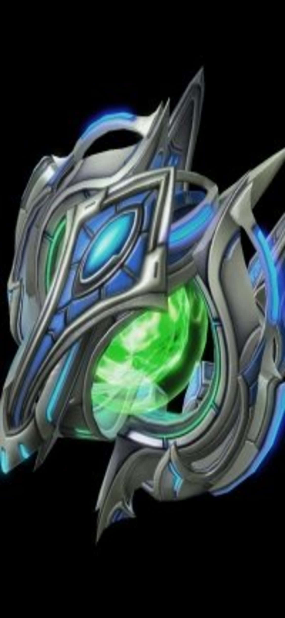 iPhone X Starcraft Ii Bakgrunn Grønn Kjerne Bakgrunner