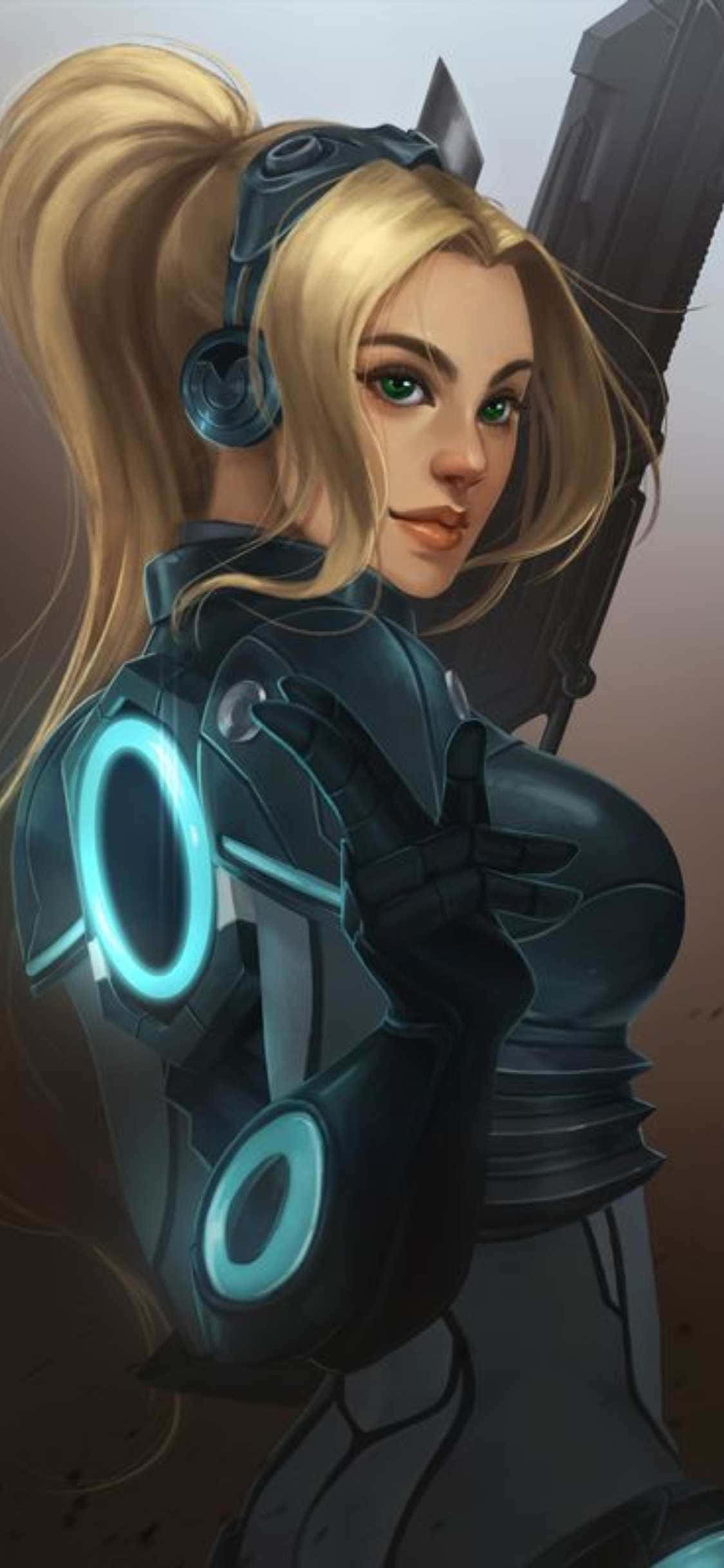 iPhone X Starcraft Ii Bakgrunn Nova Terra Bakgrunner