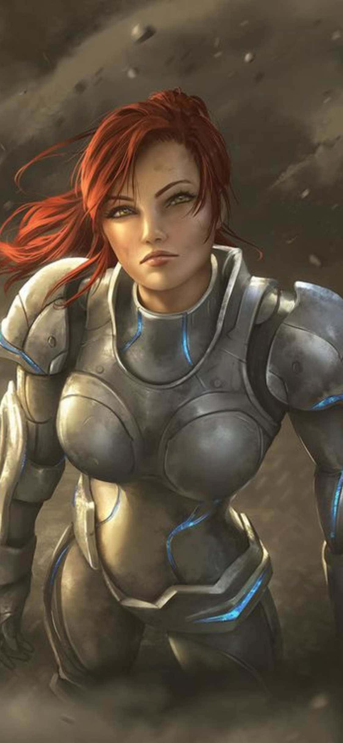 iPhone X Starcraft Ii Bakgrunn Rødt Hår Bakgrunner