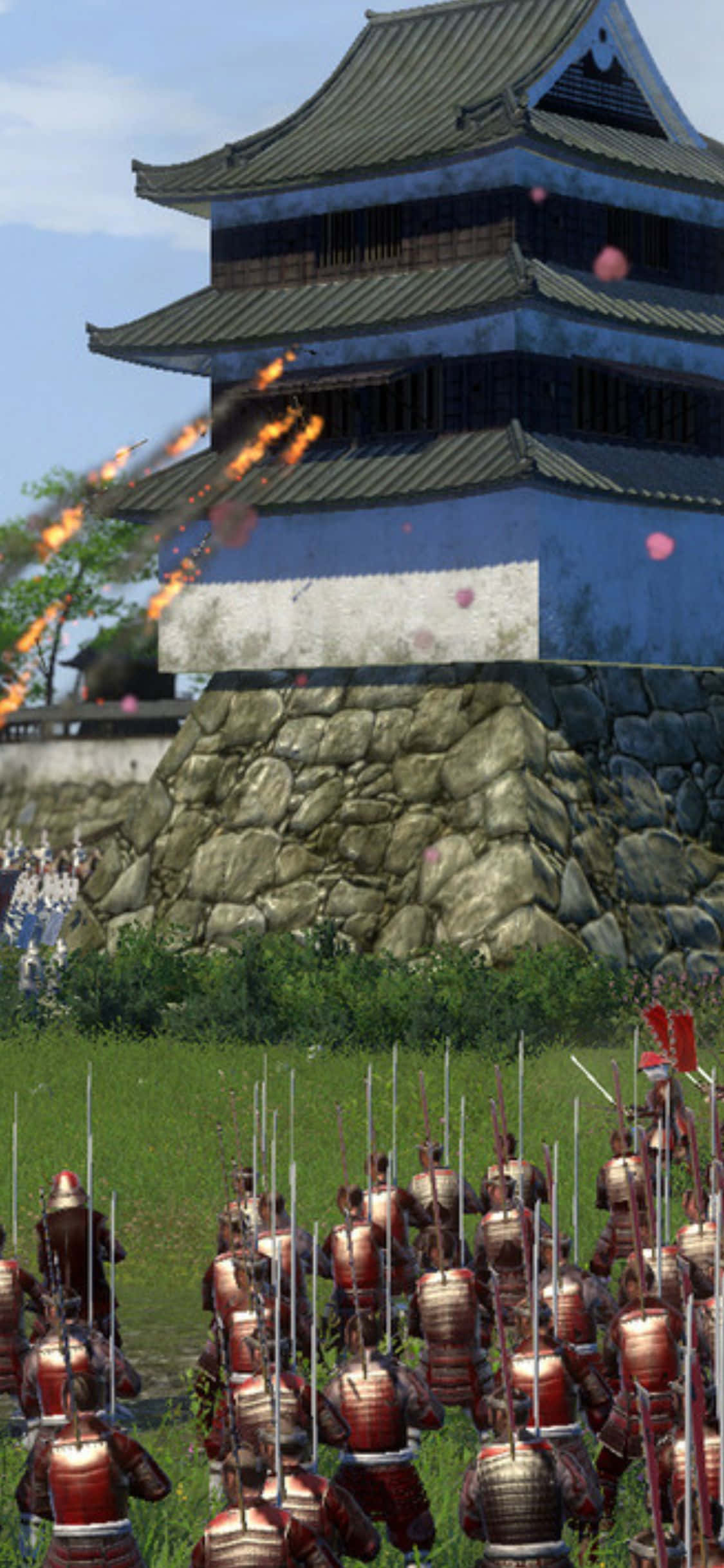 iPhone X Total War Shogun 2 Bakgrunn Bakgrunner