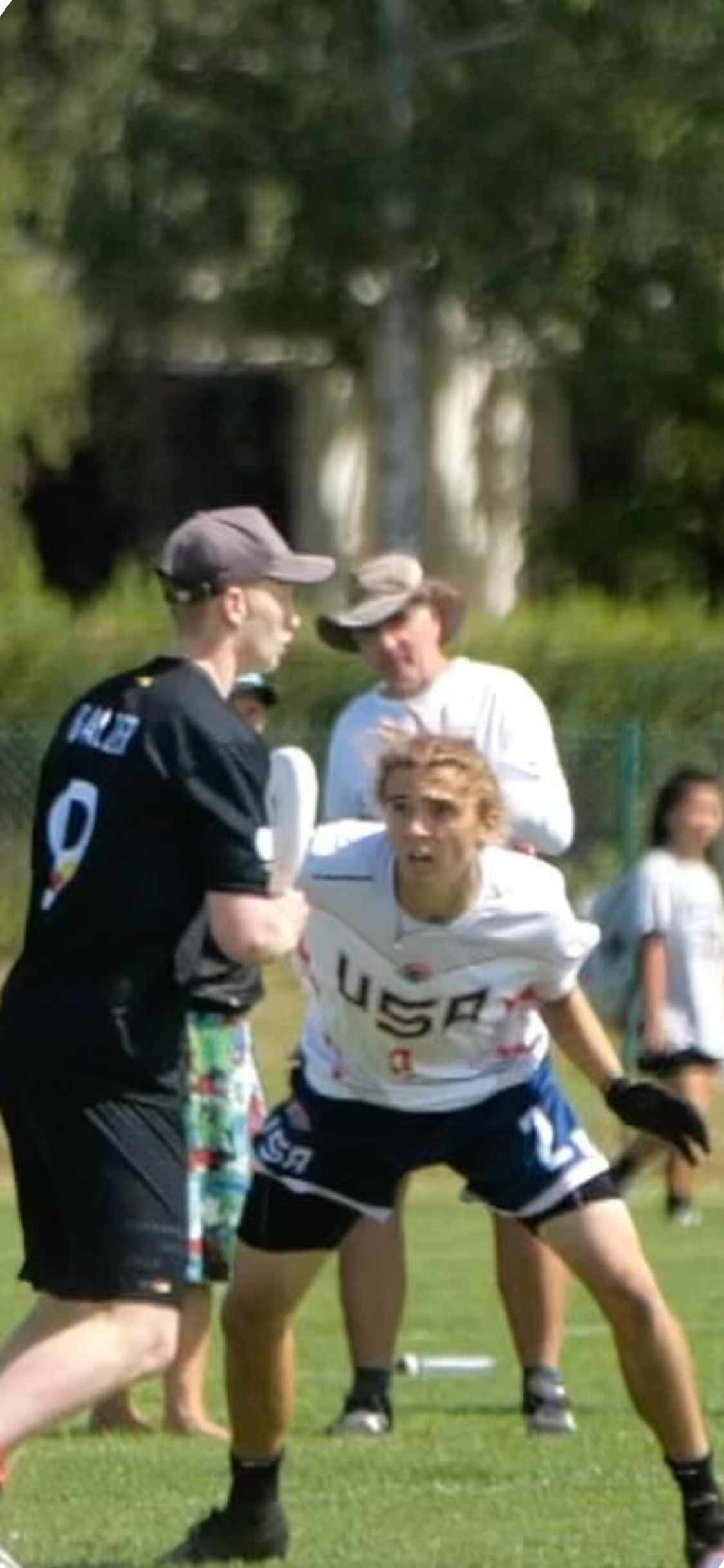 iPhone X ultimate frisbee-bakgrunn svart hvit Bakgrunner
