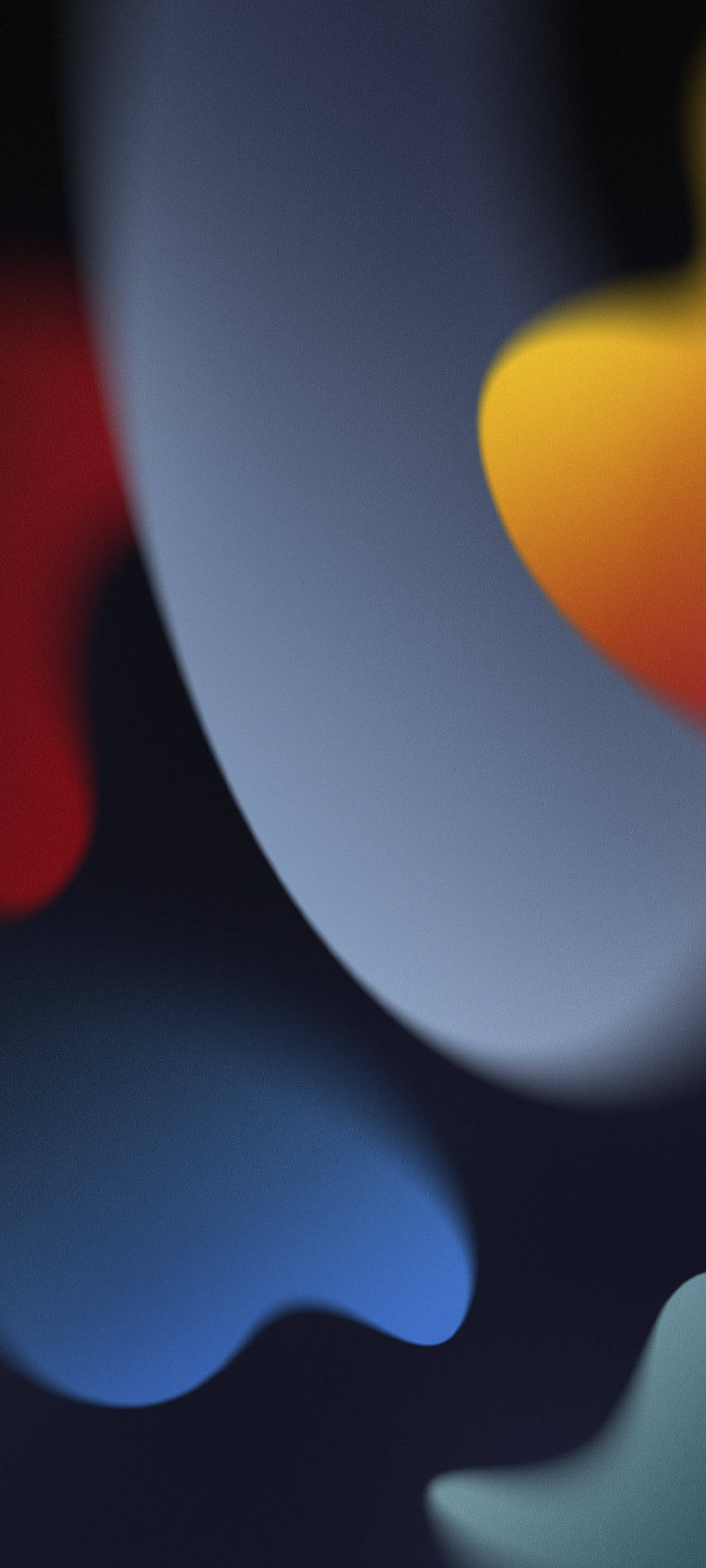 iPhone XR Røde Fargede Klatter Bakgrunner