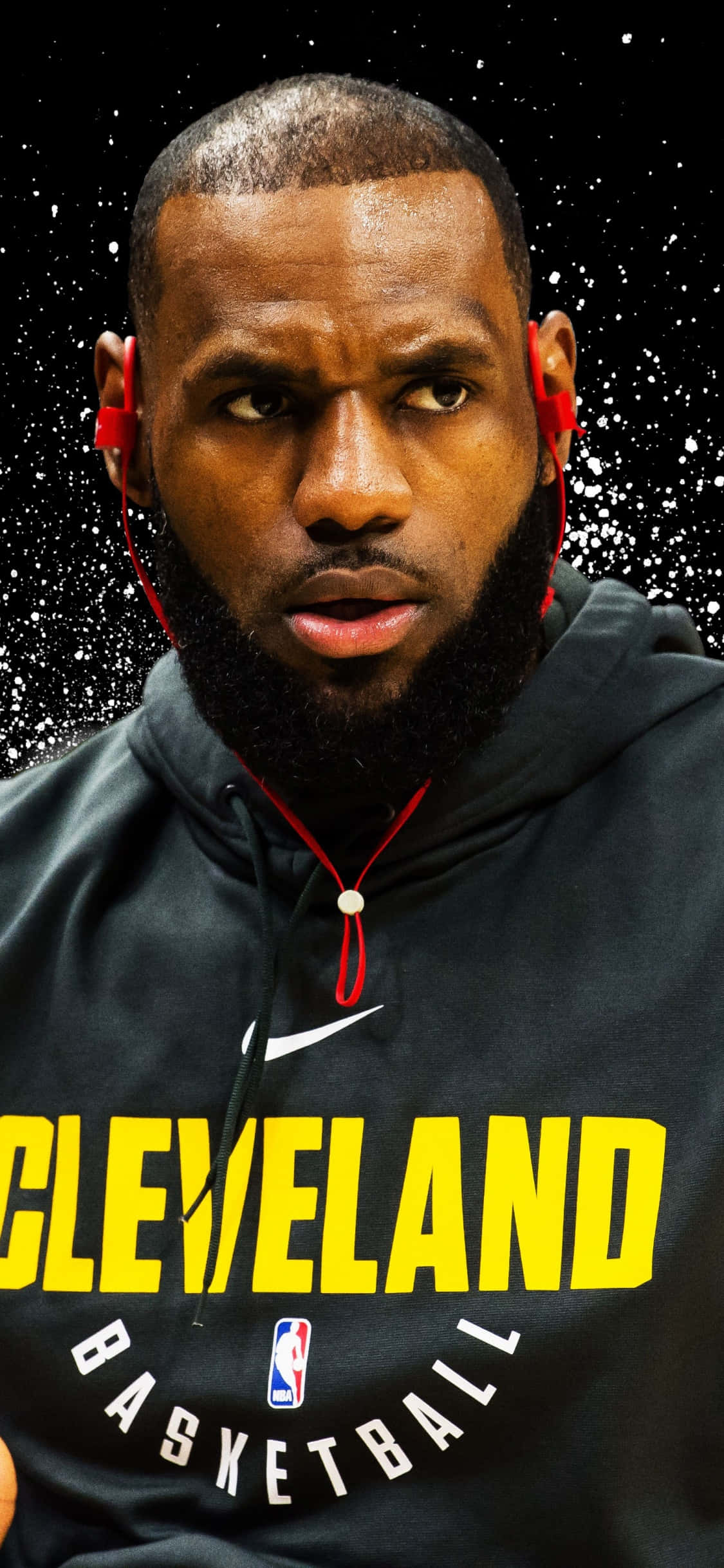 iPhone Xs Basketball LeBron James Bakgrunn Bakgrunner