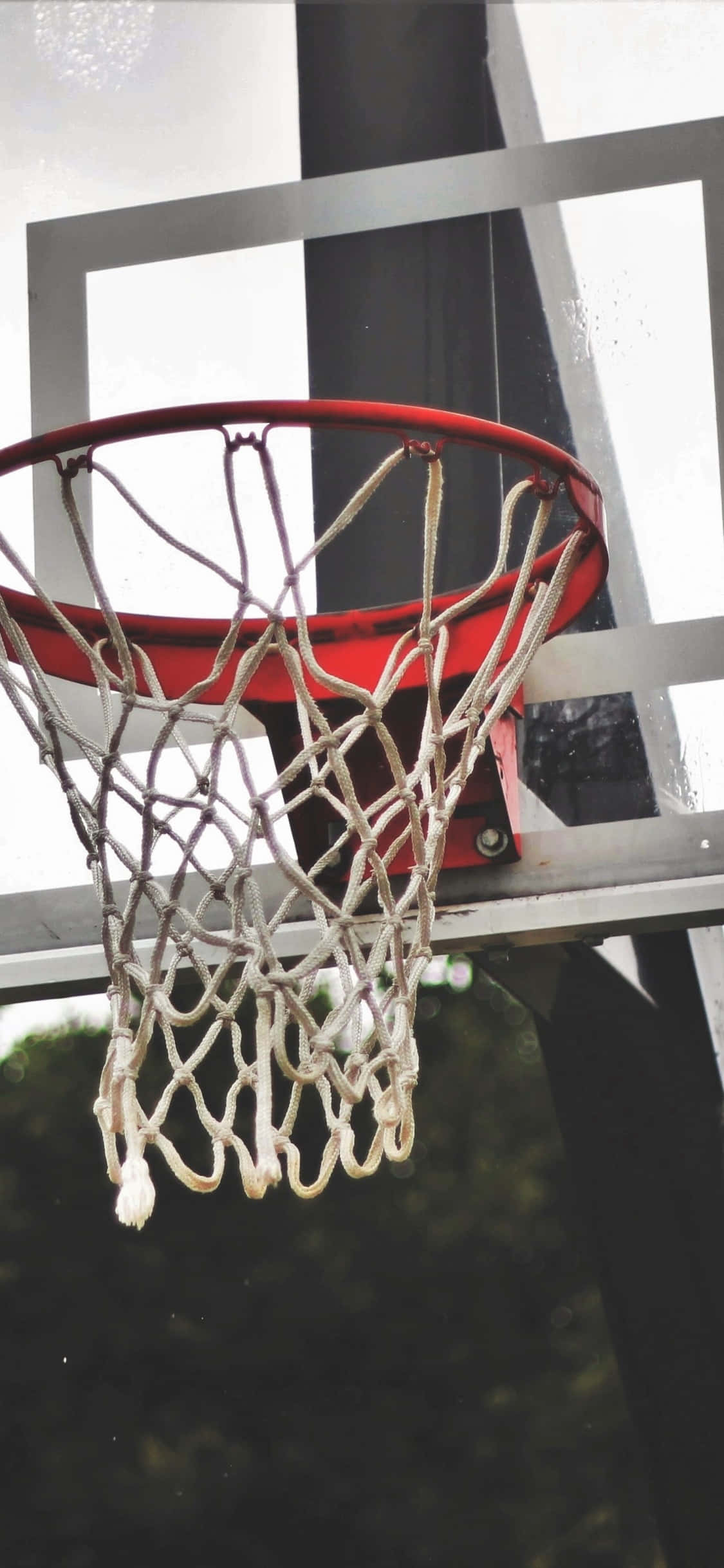 iPhone Xs Basketball Hoop Bakgrunn Bakgrunner