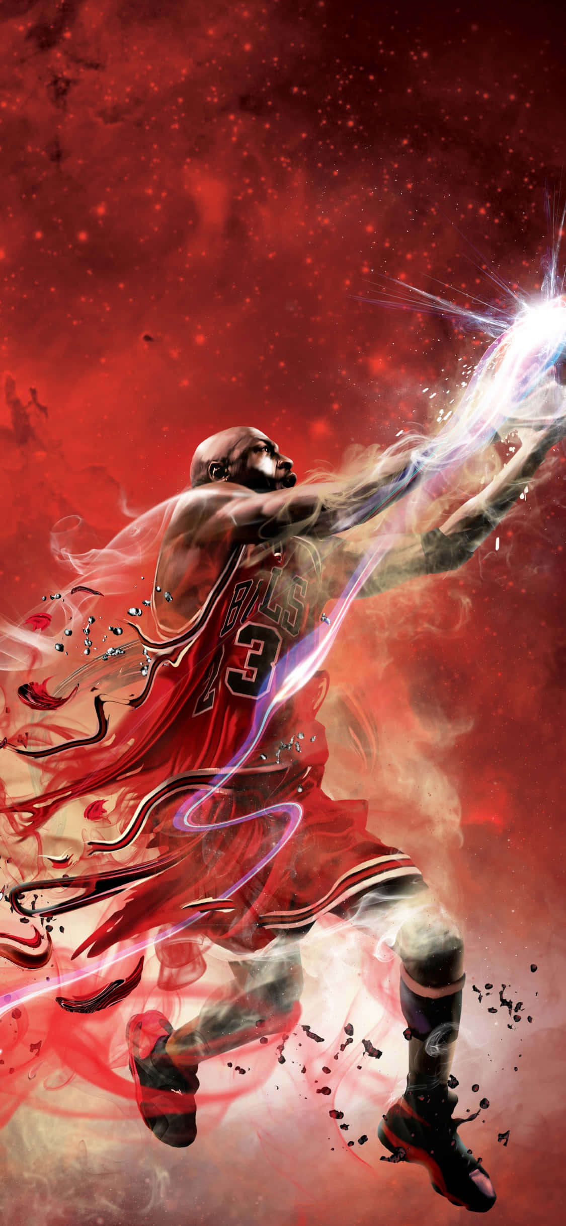 iPhone Xs Basketball Michael Jordan Bakgrunn Bakgrunner