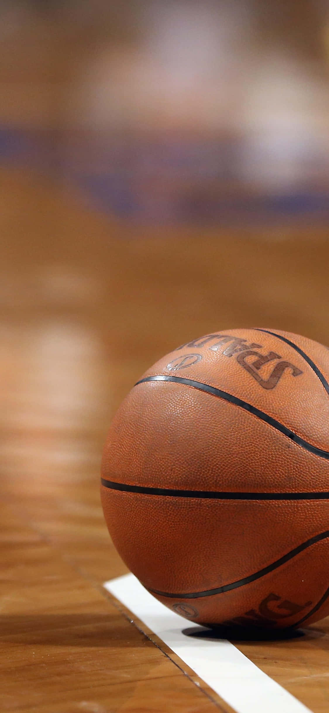 iPhone Xs Basketball Nærbilde Bakgrunn Bakgrunner