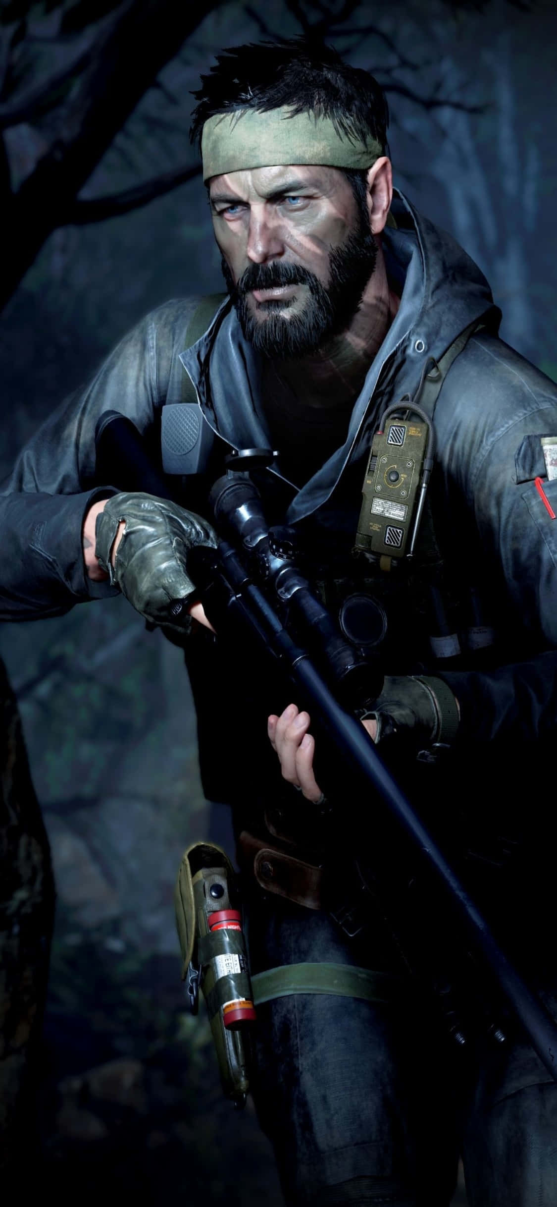 iPhone Xs Call Of Duty Black Ops Cold War Woods Skin Bakgrunn Bakgrunner