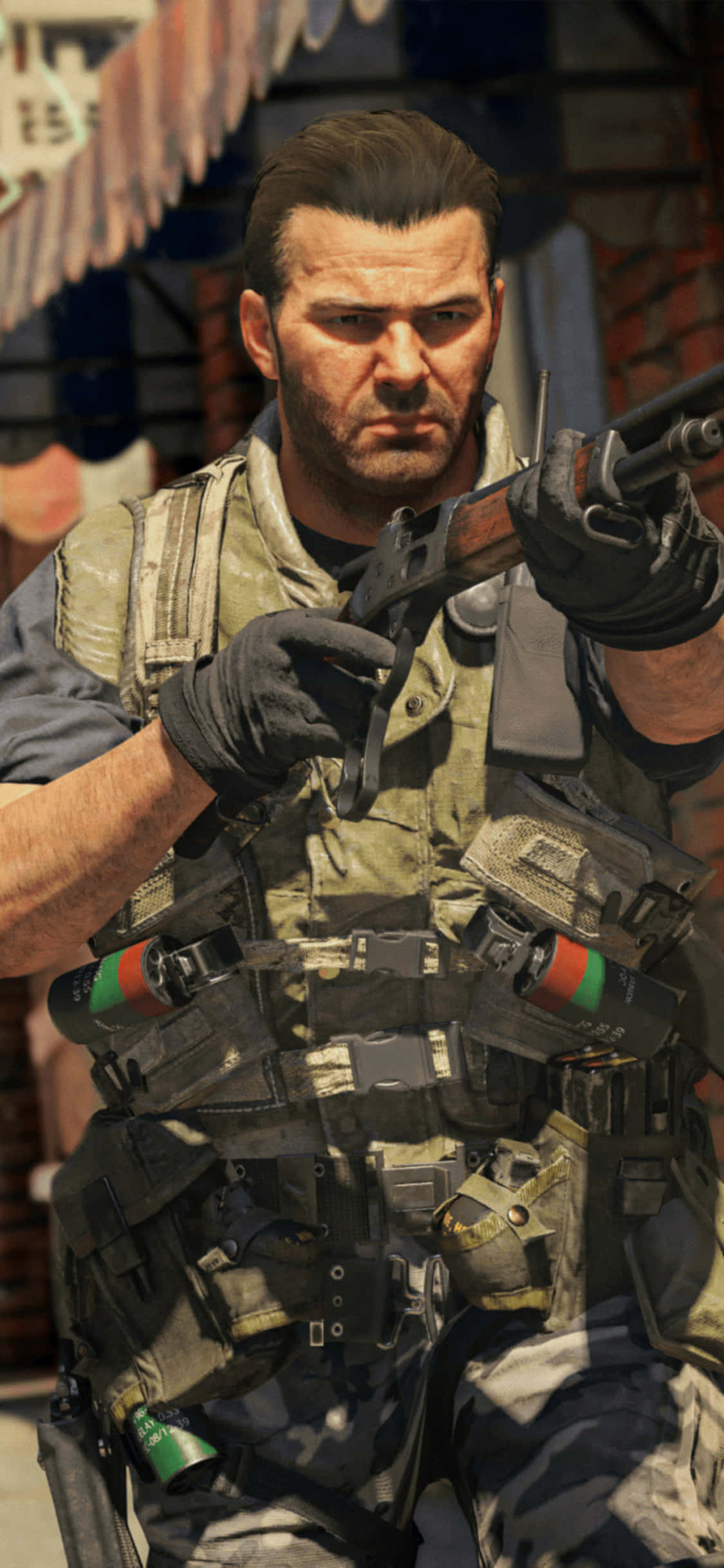 iPhone Xs Call Of Duty Black Ops Cold War Mason Bakgrunn Bakgrunner