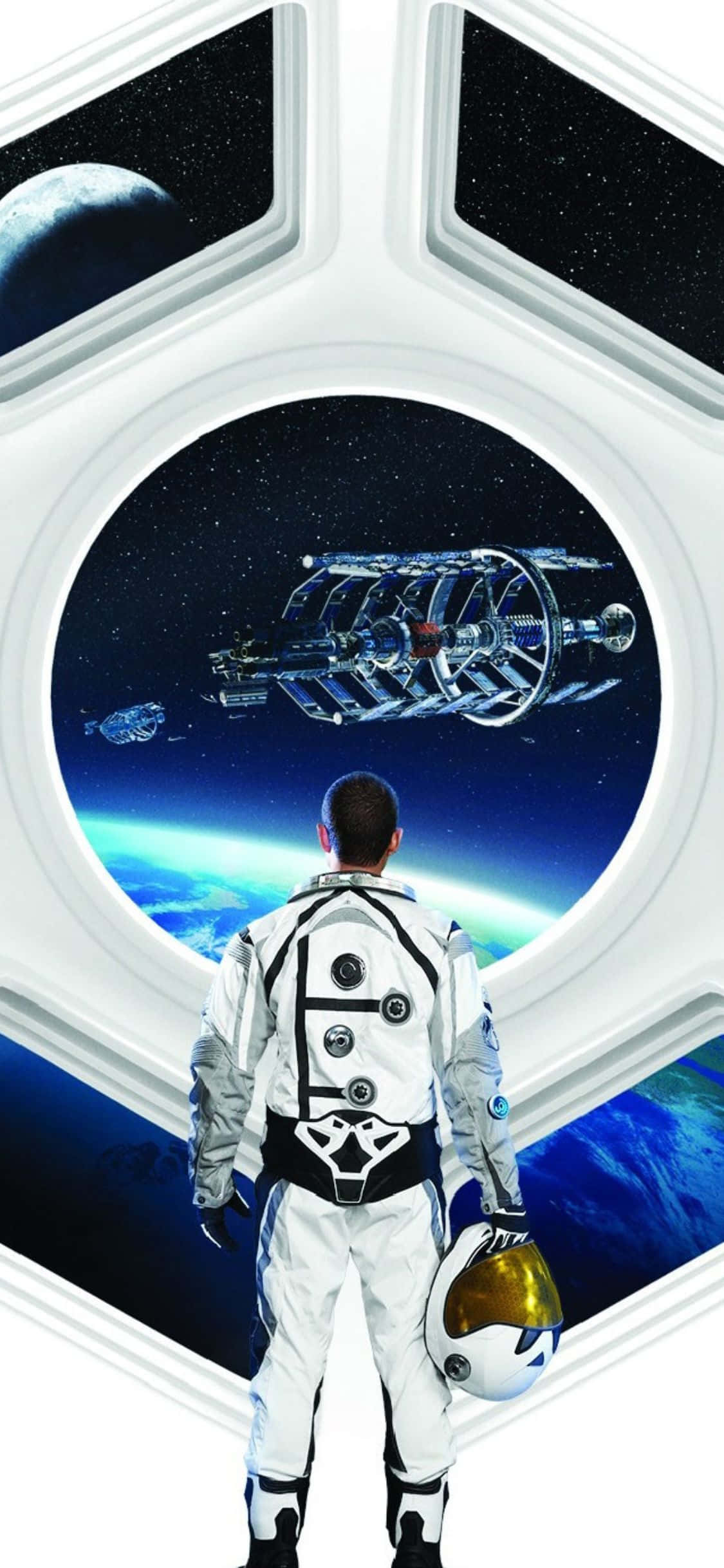 iPhone XS Civilization Beyond Earth Romastronaut Bakgrunn Bakgrunner