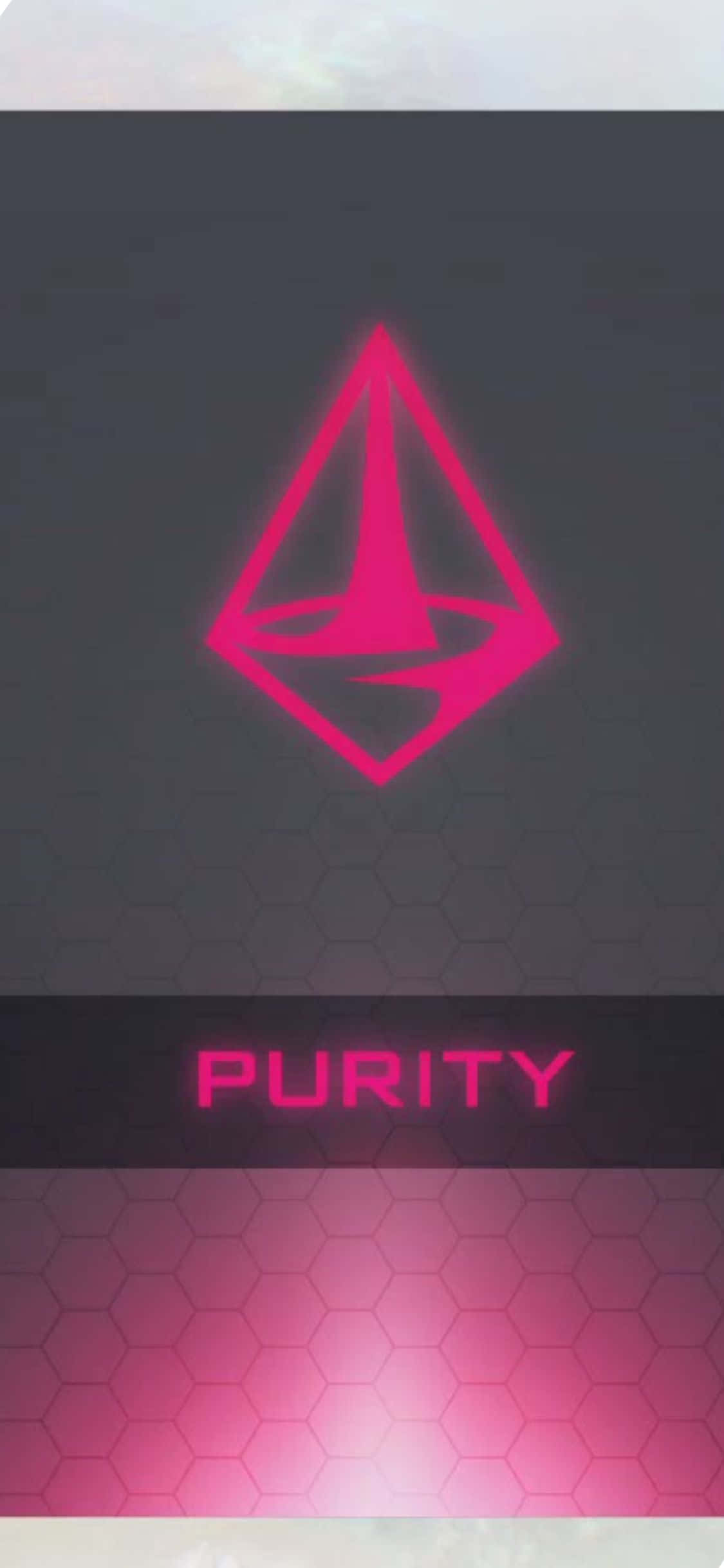 iPhone XS Civilization Beyond Earth Rosa Renhet Emblem Bakgrunn Bakgrunner