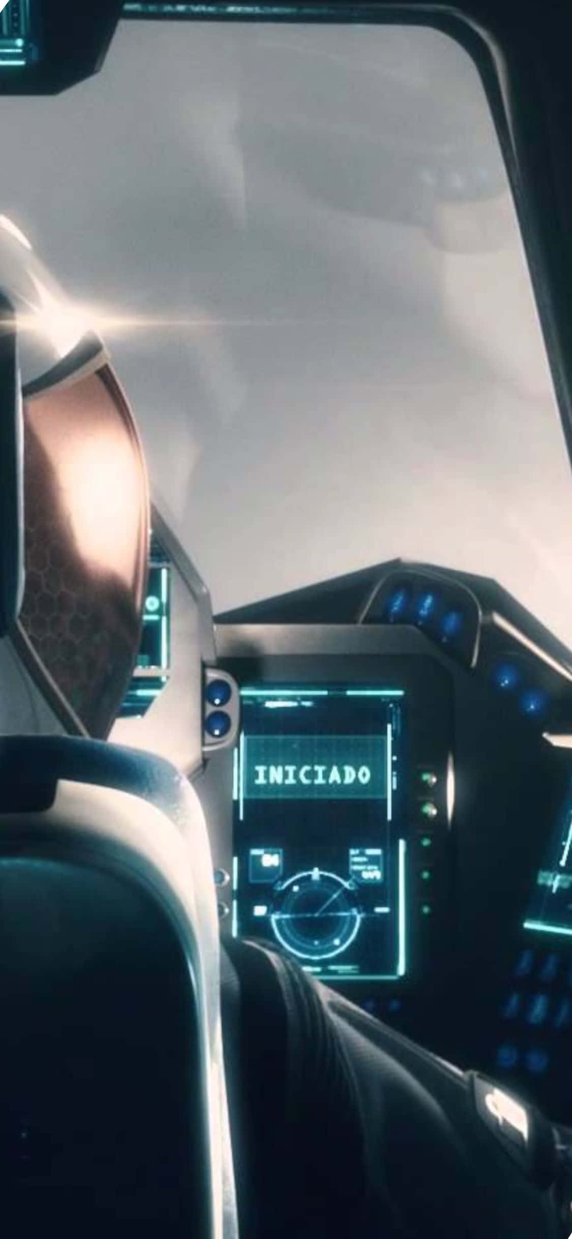 iPhone XS Civilization Beyond Earth Astronaut Romskip Bakgrunn Bakgrunner