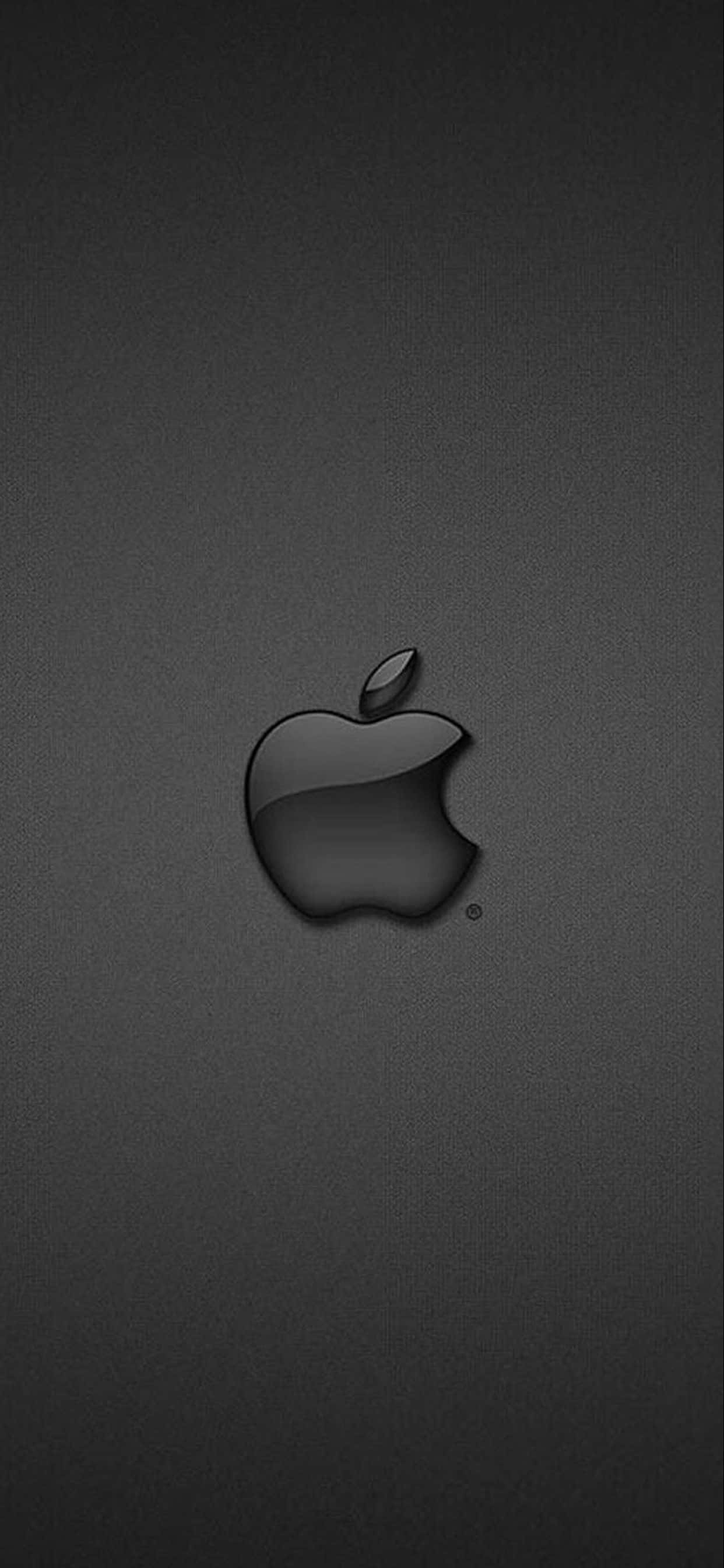iPhone Xs Max Apple-bakgrunn Grå Logo Bakgrunner