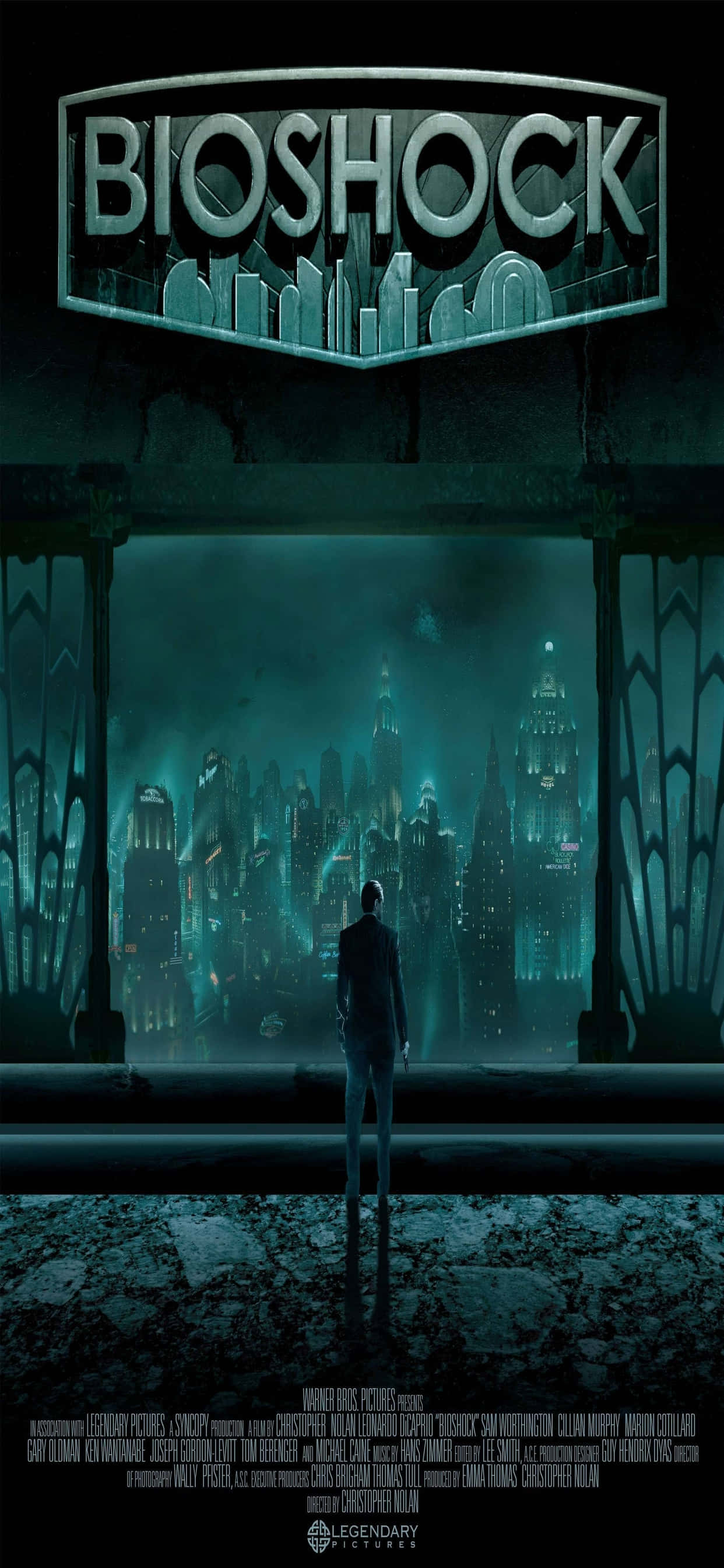 iPhone Xs Max Bioshock Infinite Portrett Underverden Bakgrunn Bakgrunner