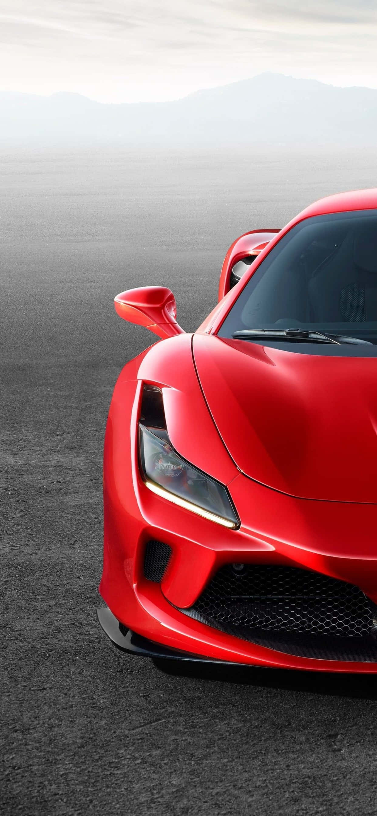 iPhone Xs Max Ferrari Bakgrunn Rød 2020 Ferrari F8 Tributo Bakgrunner