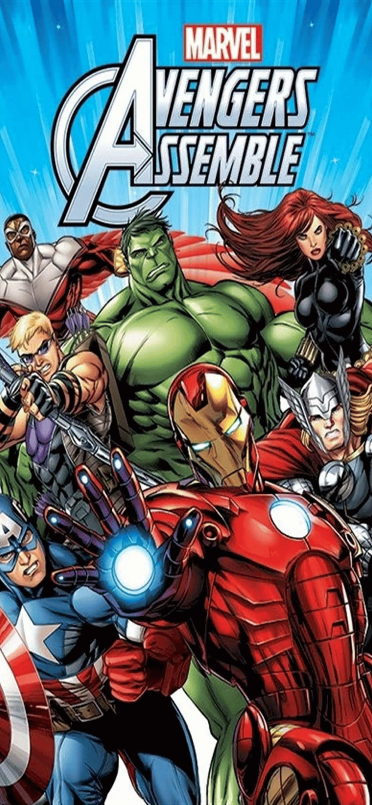 iPhone XS Max Marvel Hulk Og Black Widow Bakgrunn Bakgrunner